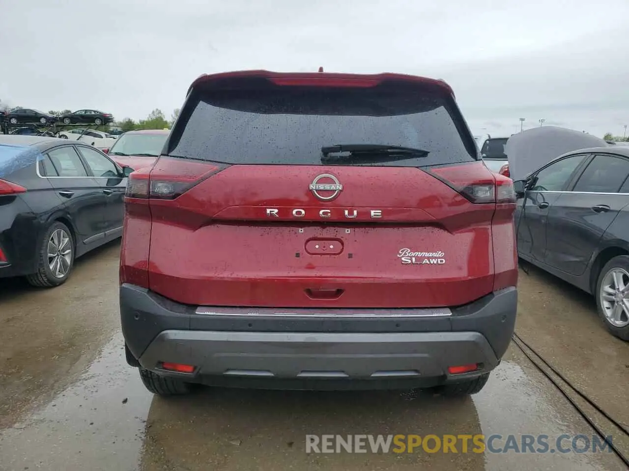6 fotografías del automóvil dañado 5N1BT3CB1PC901526 NISSAN ROGUE 2023