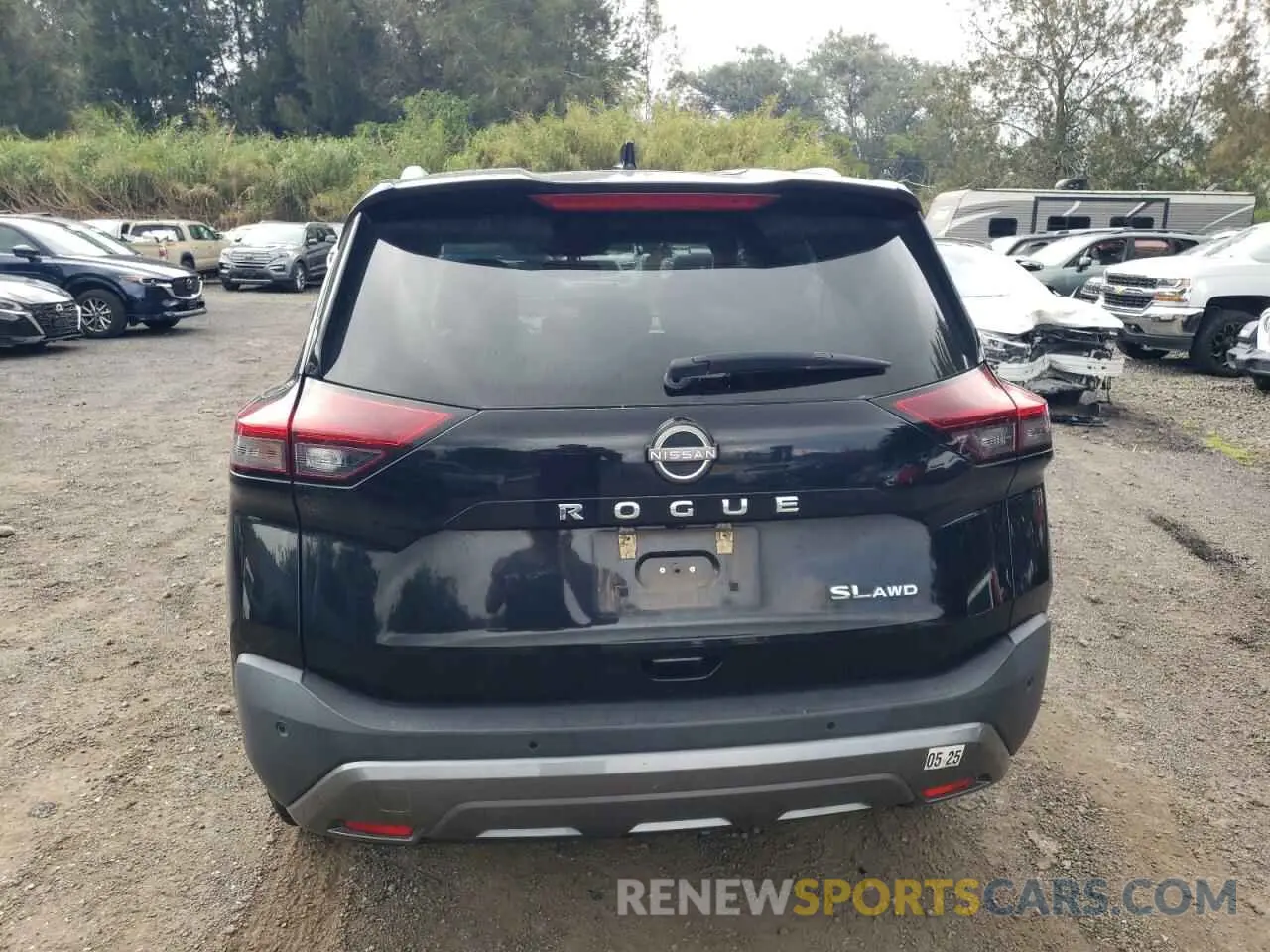 6 fotografías del automóvil dañado 5N1BT3CB2PC791943 NISSAN ROGUE 2023