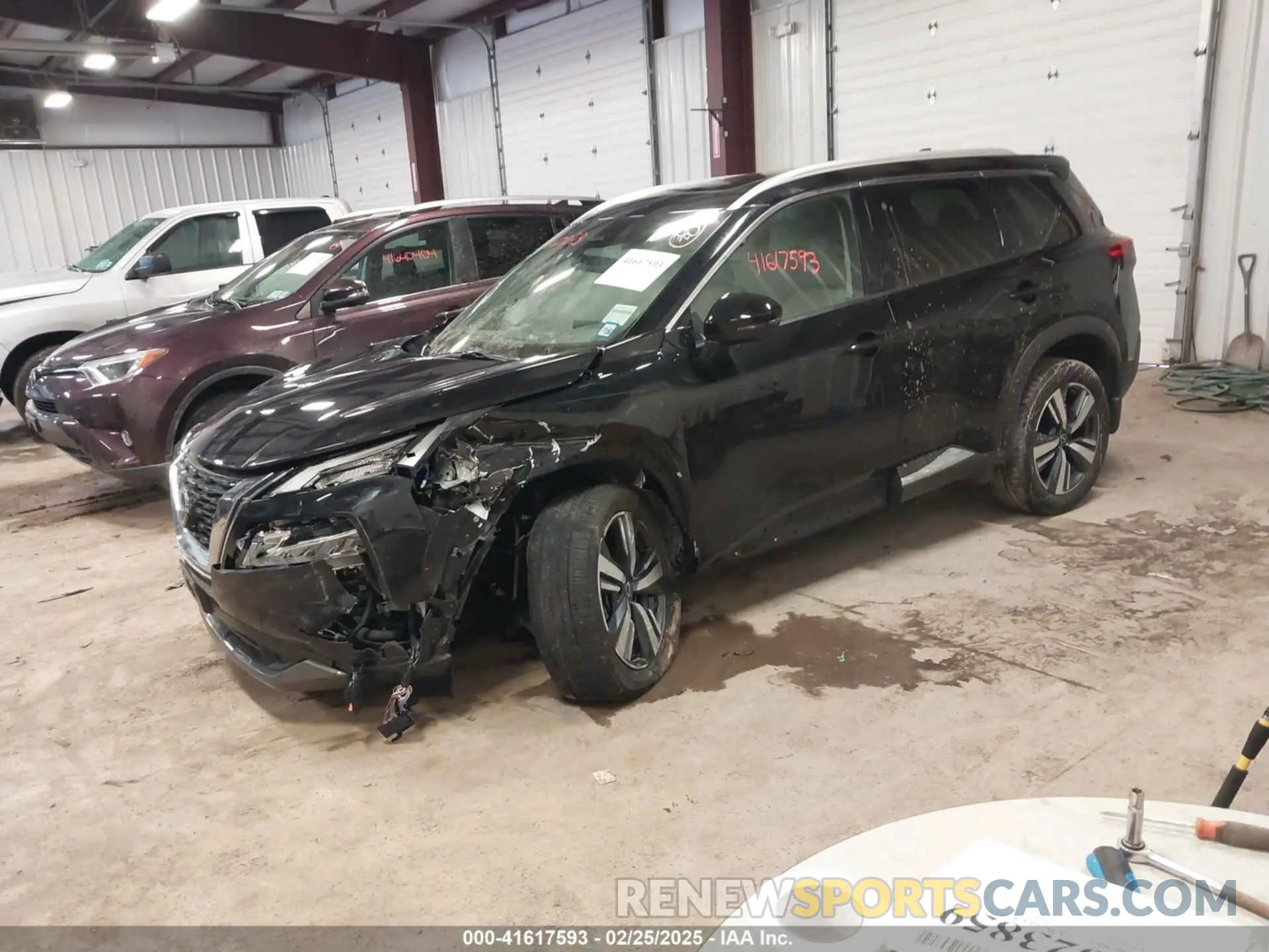 2 fotografías del automóvil dañado 5N1BT3CB2PC815657 NISSAN ROGUE 2023