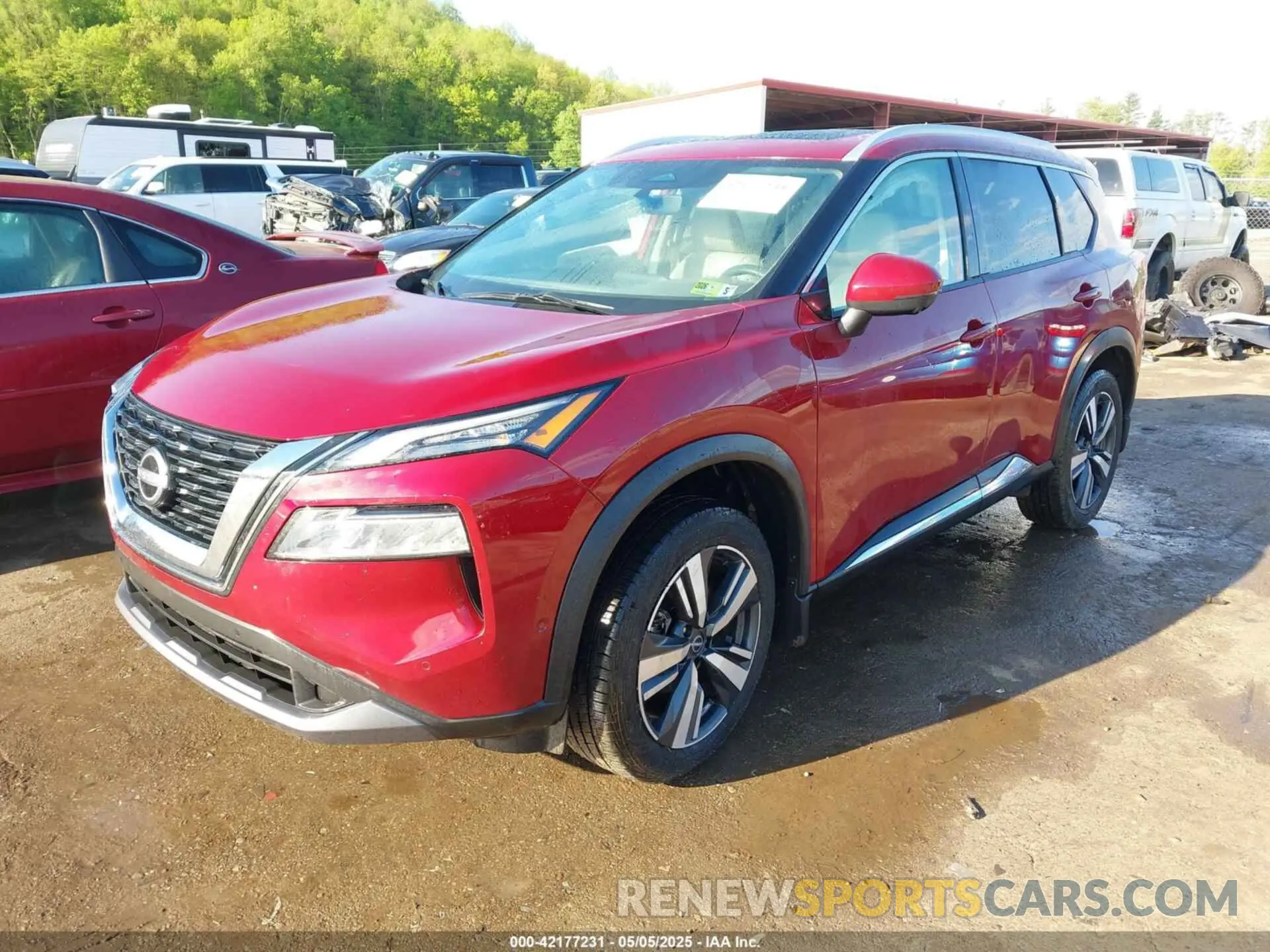 2 fotografías del automóvil dañado 5N1BT3CB2PC826710 NISSAN ROGUE 2023