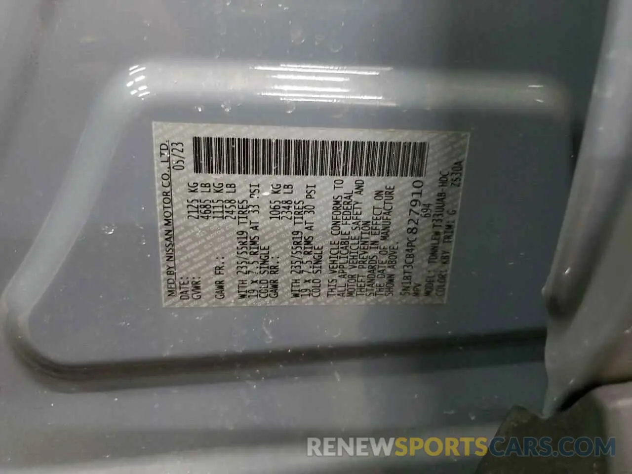 14 fotografías del automóvil dañado 5N1BT3CB4PC827910 NISSAN ROGUE 2023