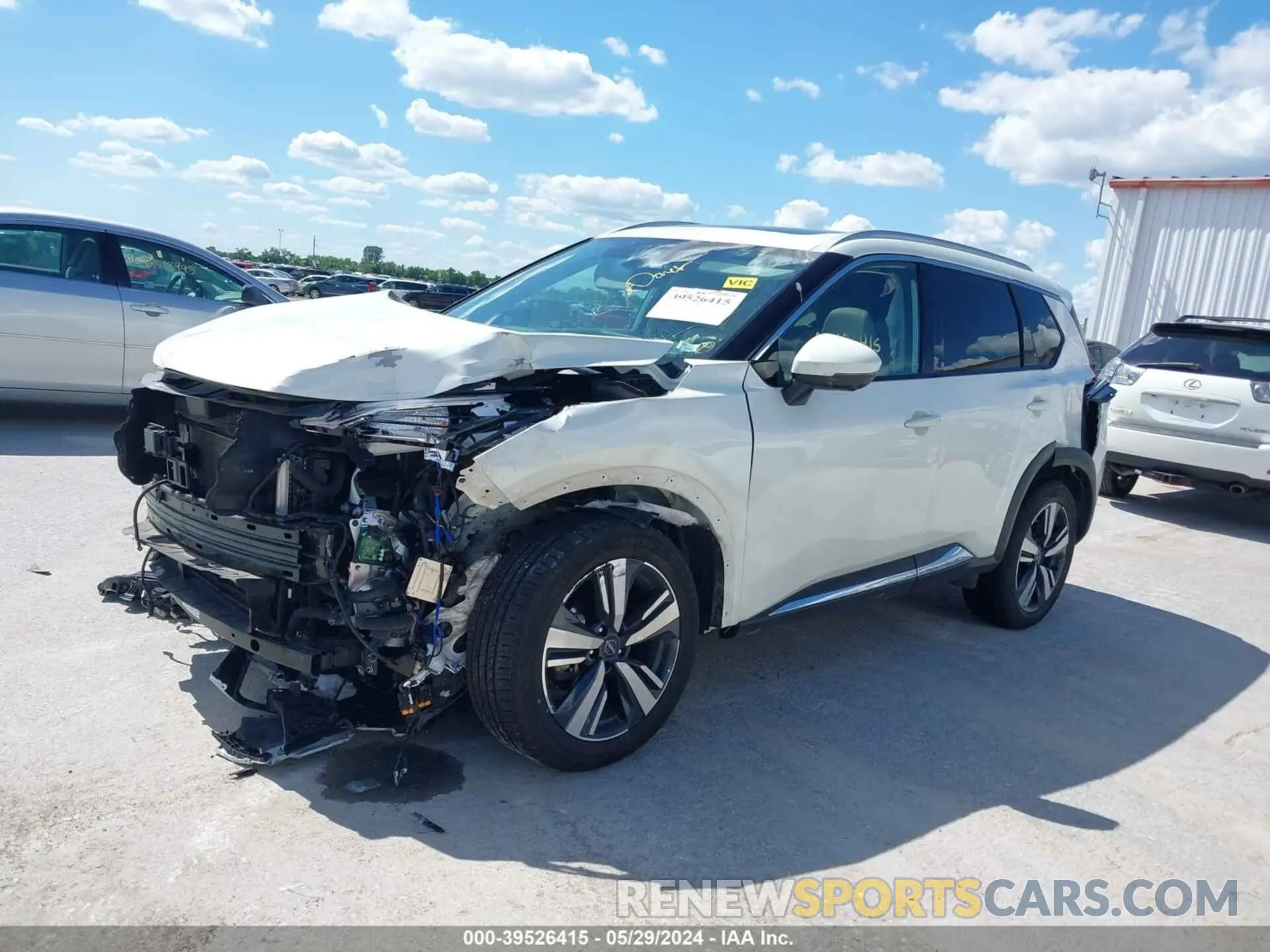 2 fotografías del automóvil dañado 5N1BT3CB5PC790432 NISSAN ROGUE 2023