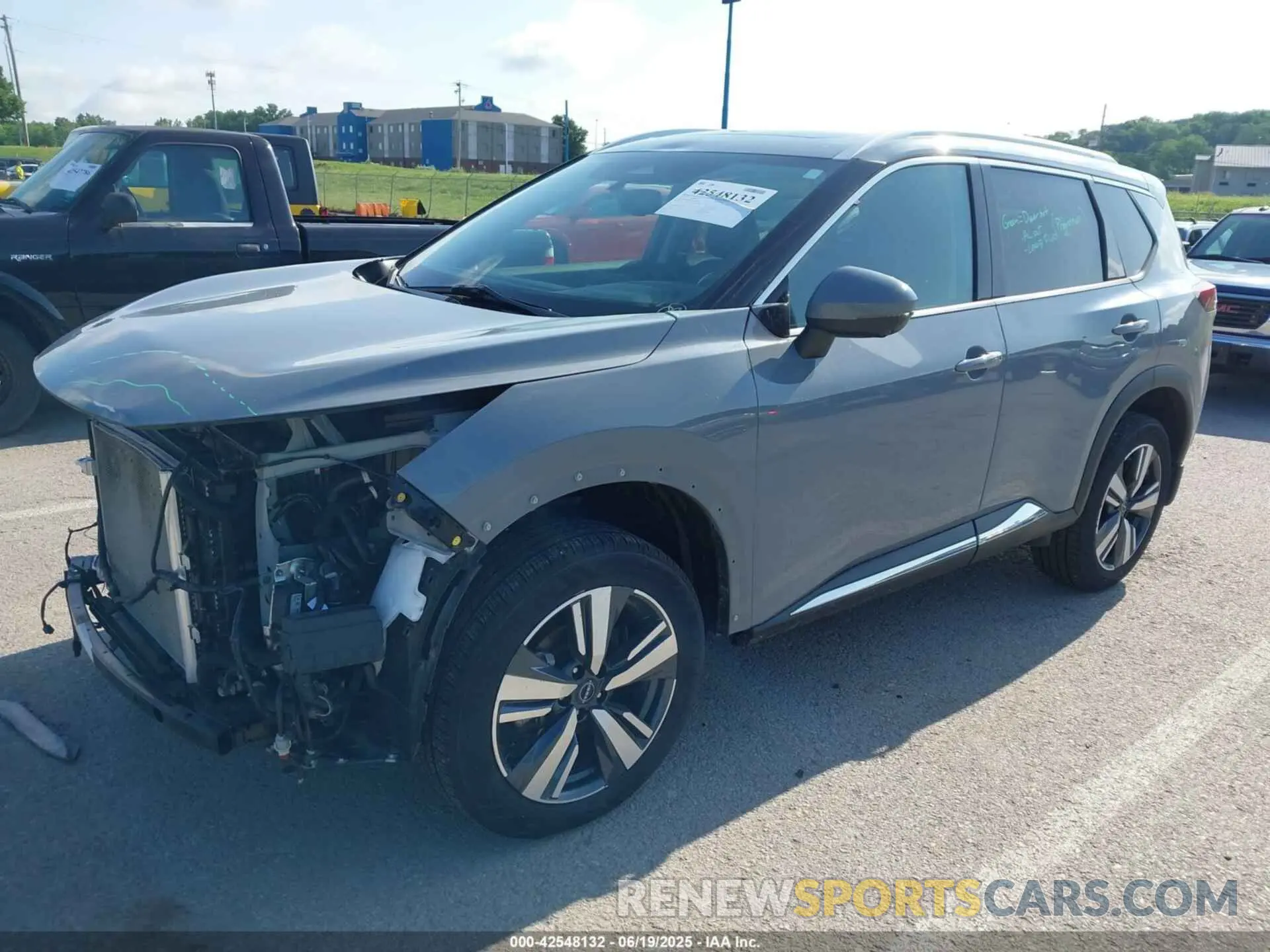 2 fotografías del automóvil dañado 5N1BT3CB6PC674043 NISSAN ROGUE 2023