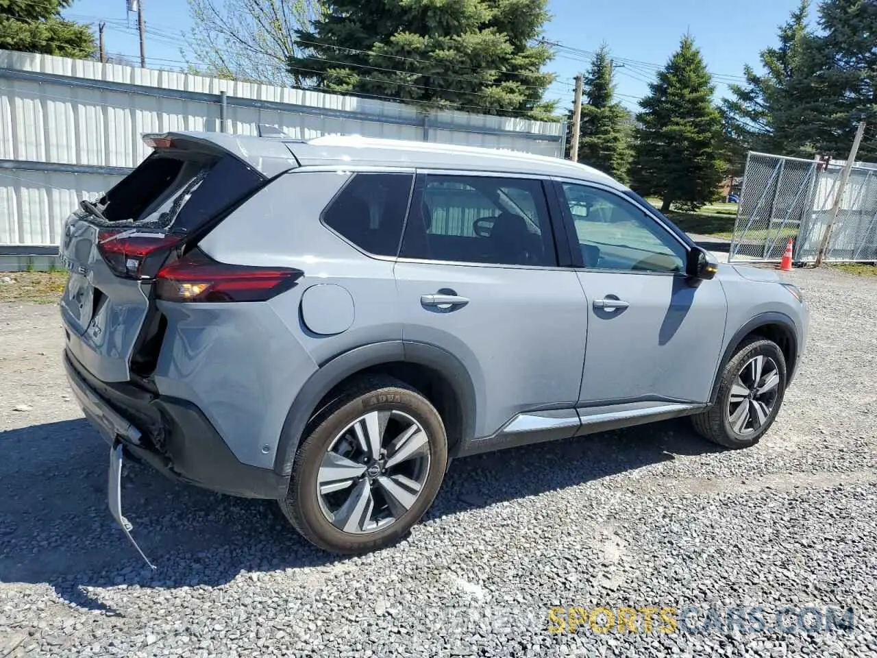 3 fotografías del automóvil dañado 5N1BT3CB6PC789287 NISSAN ROGUE 2023
