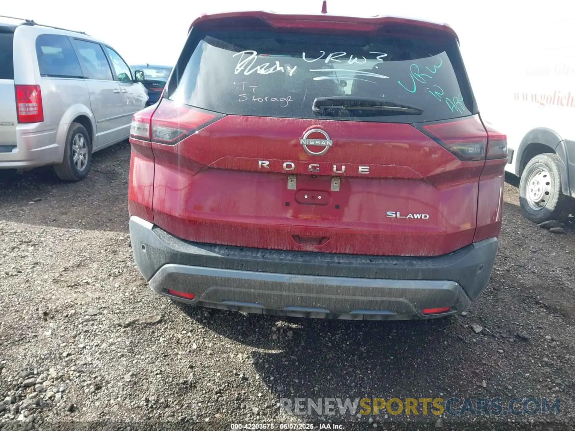 16 fotografías del automóvil dañado 5N1BT3CB6PC800062 NISSAN ROGUE 2023