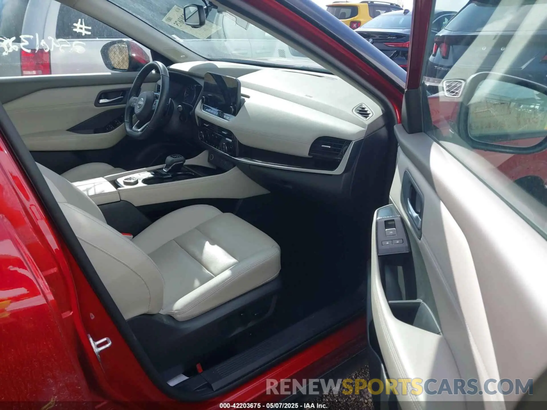 5 fotografías del automóvil dañado 5N1BT3CB6PC800062 NISSAN ROGUE 2023