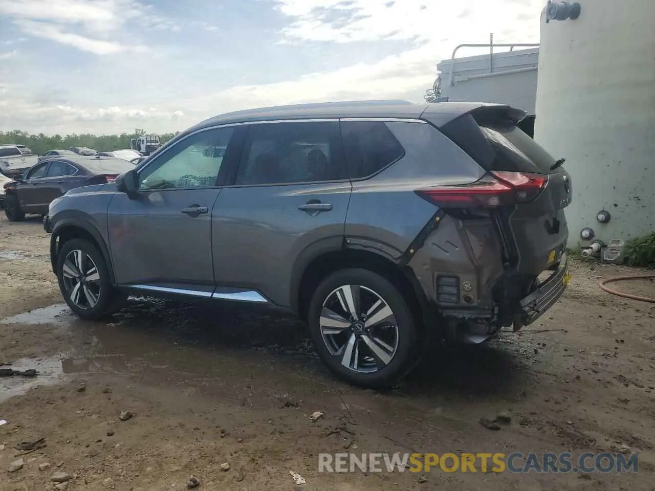 2 fotografías del automóvil dañado 5N1BT3CB6PC858477 NISSAN ROGUE 2023