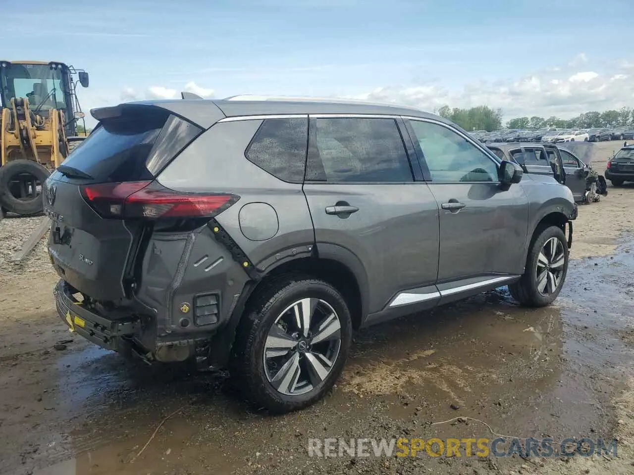 3 fotografías del automóvil dañado 5N1BT3CB6PC858477 NISSAN ROGUE 2023
