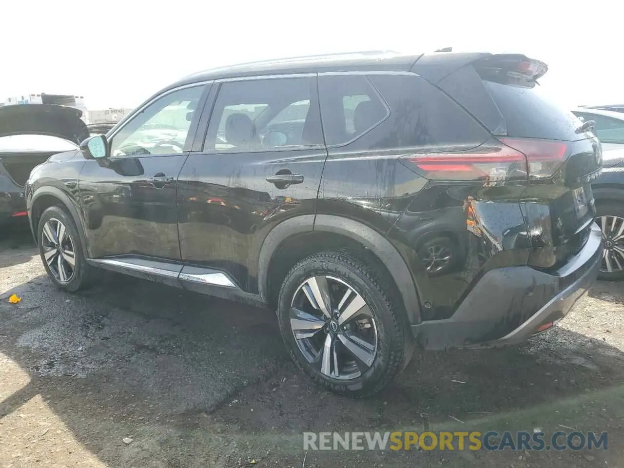 2 fotografías del automóvil dañado 5N1BT3CB7PC801429 NISSAN ROGUE 2023