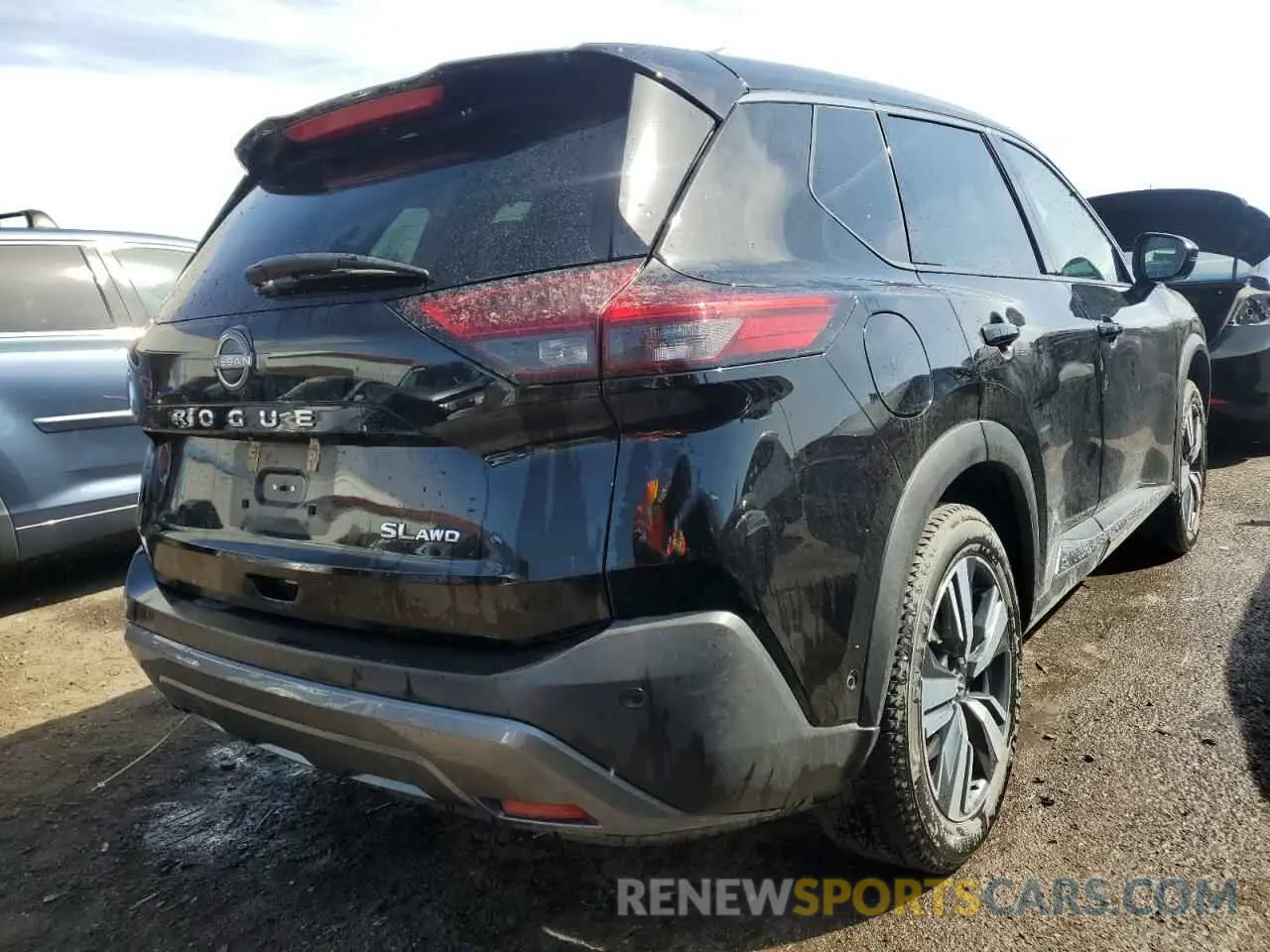 3 fotografías del automóvil dañado 5N1BT3CB7PC801429 NISSAN ROGUE 2023