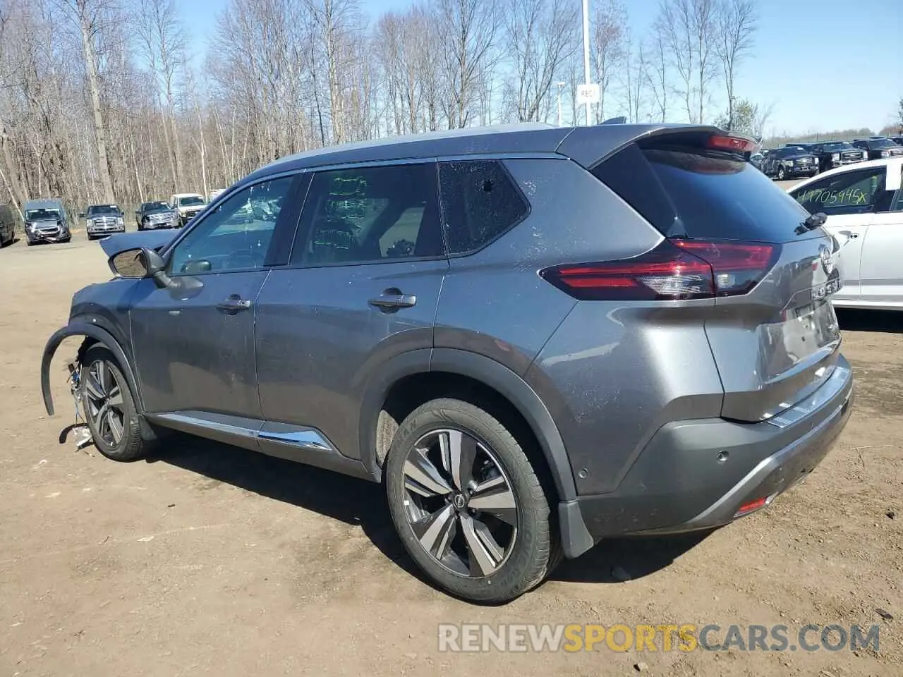 2 fotografías del automóvil dañado 5N1BT3CB8PC752886 NISSAN ROGUE 2023