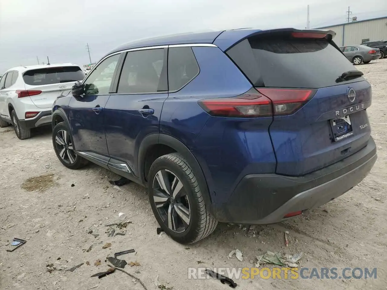 2 fotografías del automóvil dañado 5N1BT3CB8PC807076 NISSAN ROGUE 2023