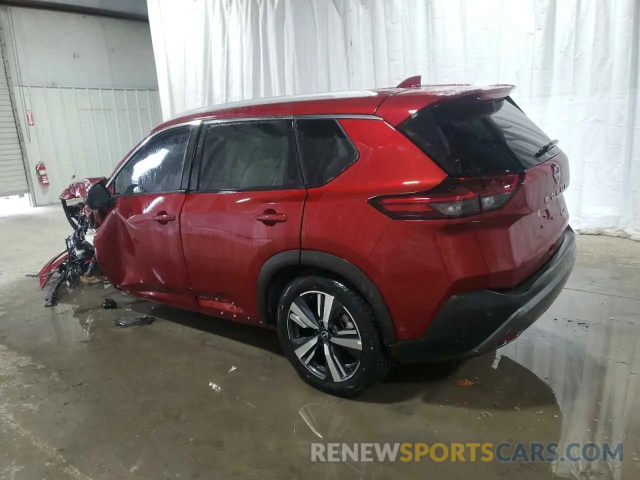 2 fotografías del automóvil dañado 5N1BT3CB9PC800749 NISSAN ROGUE 2023