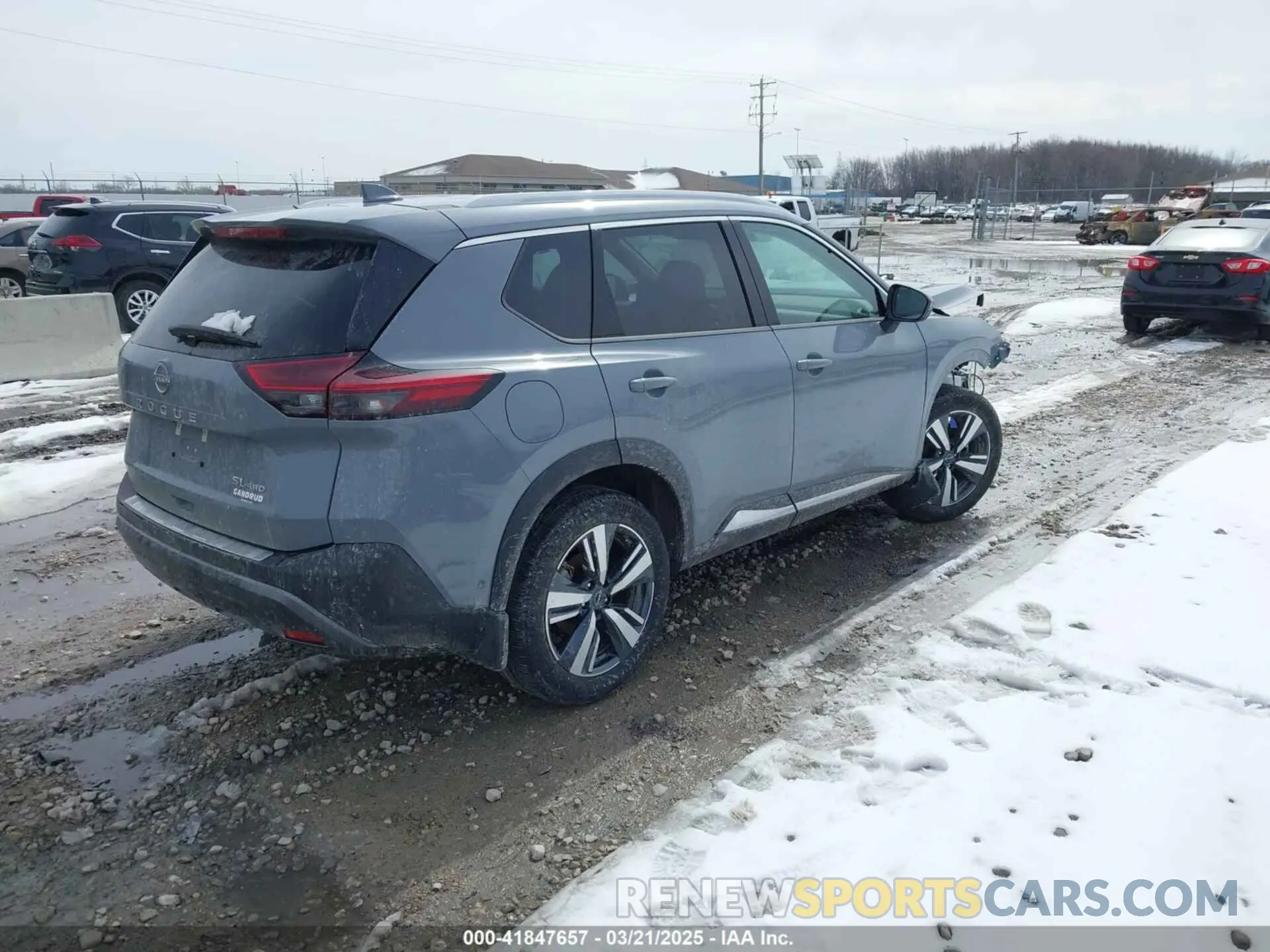 4 fotografías del automóvil dañado 5N1BT3CB9PC867576 NISSAN ROGUE 2023