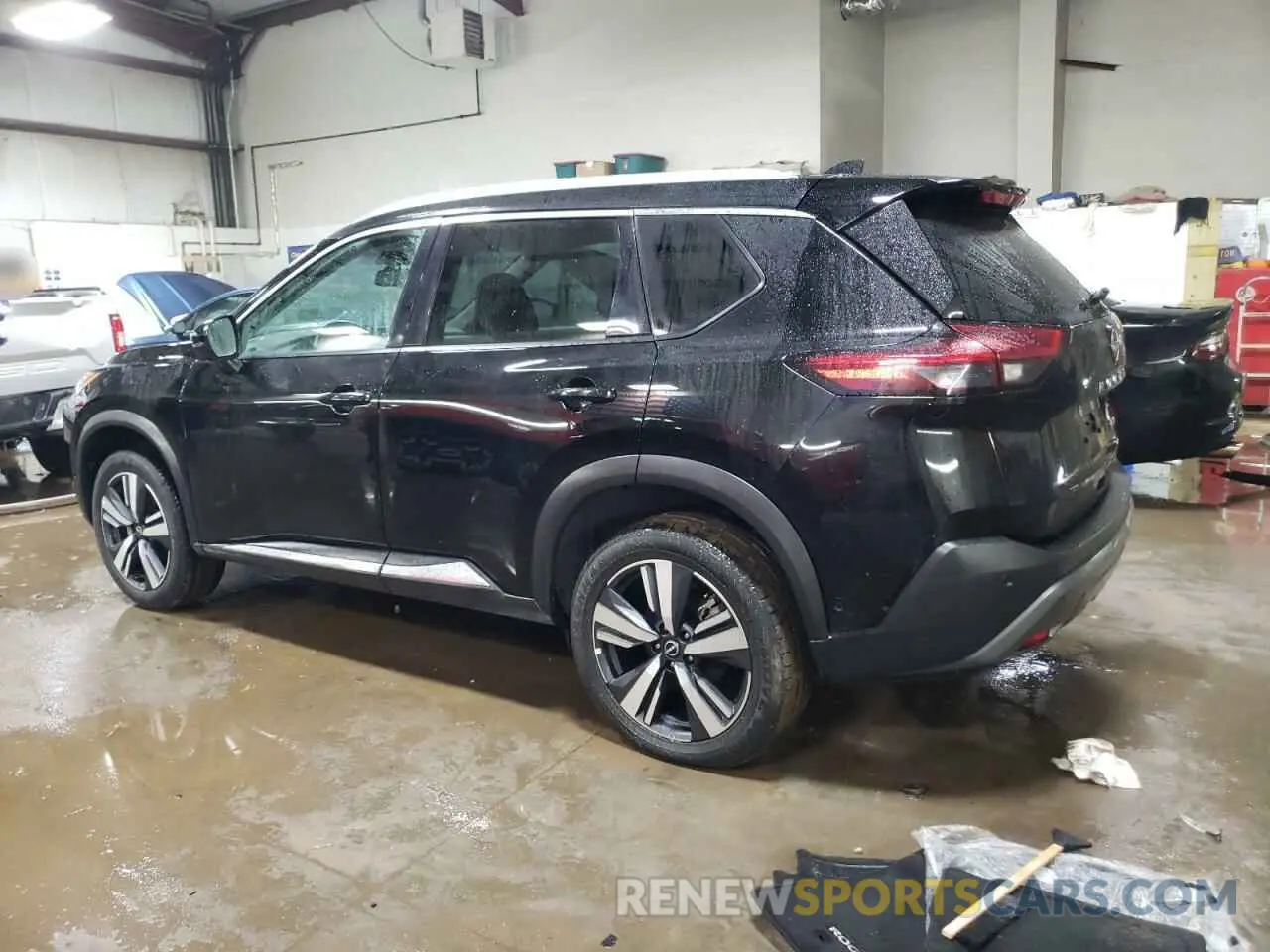 2 fotografías del automóvil dañado 5N1BT3CBXPC810142 NISSAN ROGUE 2023