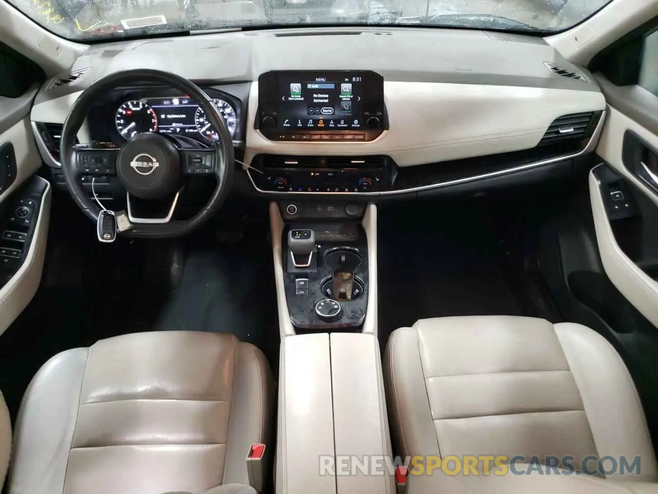 8 fotografías del automóvil dañado 5N1BT3CBXPC810142 NISSAN ROGUE 2023