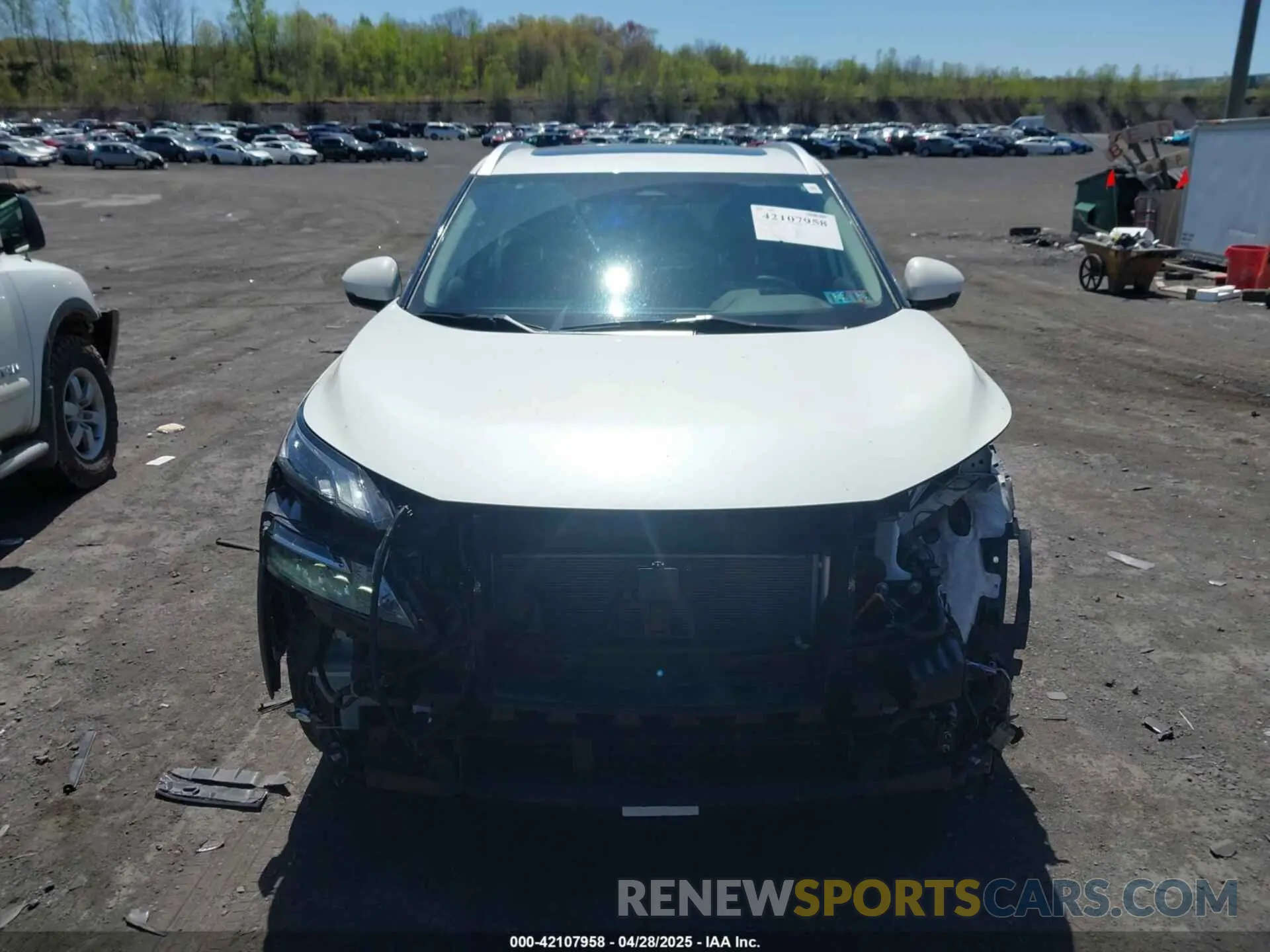 12 fotografías del automóvil dañado 5N1BT3CBXPC842427 NISSAN ROGUE 2023