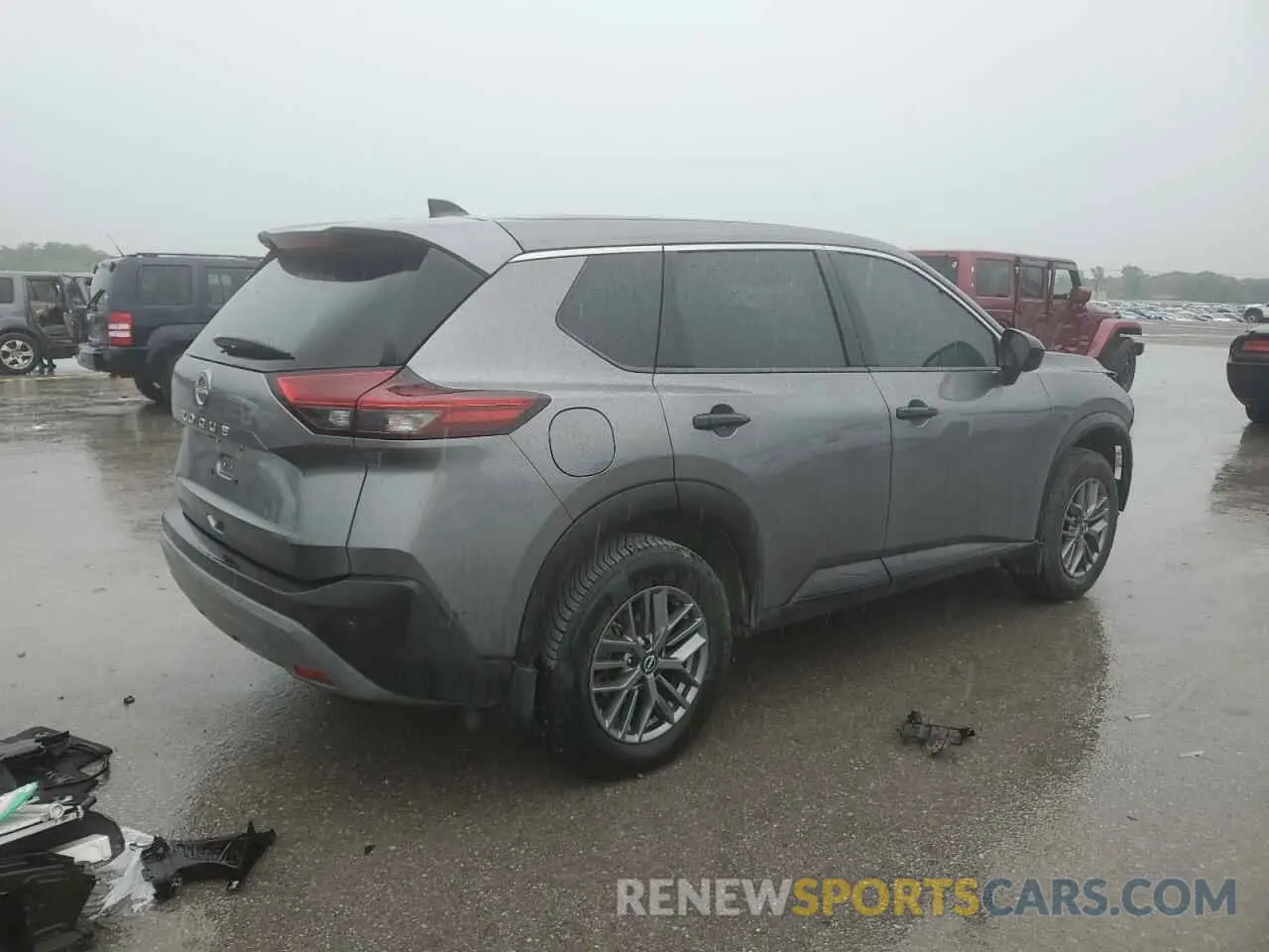 3 fotografías del automóvil dañado JN8BT3AA7PW410654 NISSAN ROGUE 2023