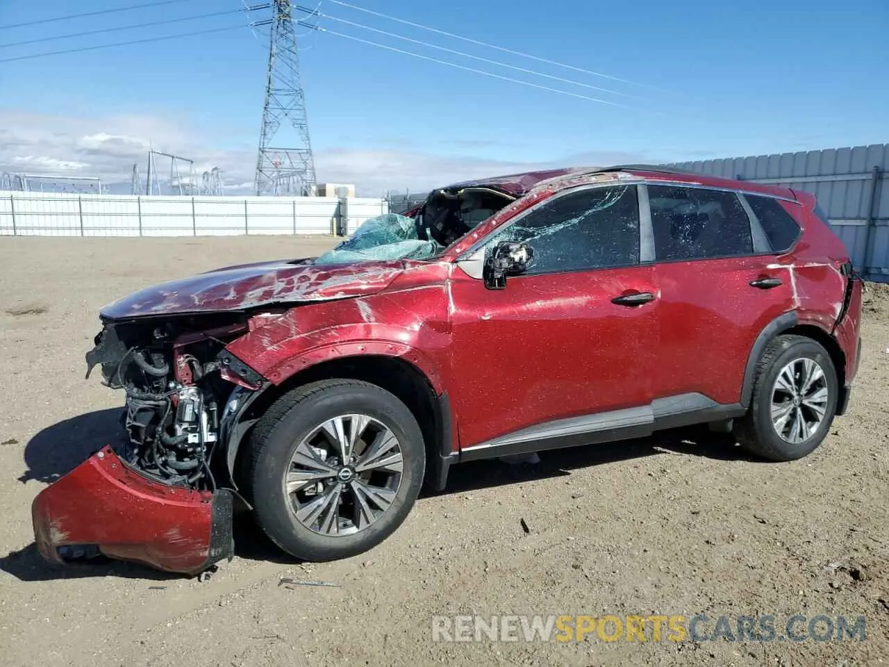 1 fotografías del automóvil dañado JN8BT3BA0PW001135 NISSAN ROGUE 2023