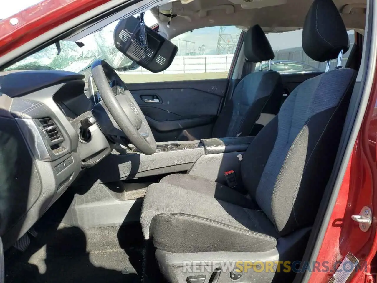 7 fotografías del automóvil dañado JN8BT3BA0PW001135 NISSAN ROGUE 2023