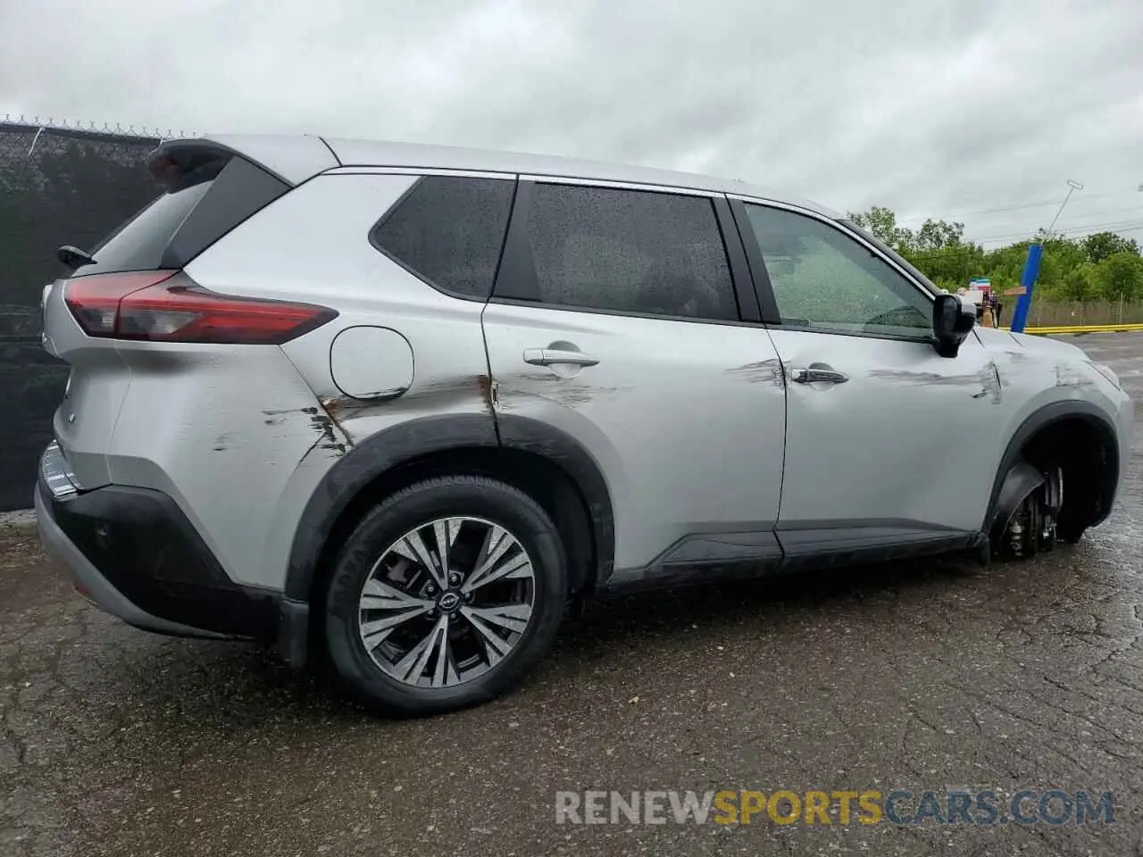 3 fotografías del automóvil dañado JN8BT3BA0PW407853 NISSAN ROGUE 2023