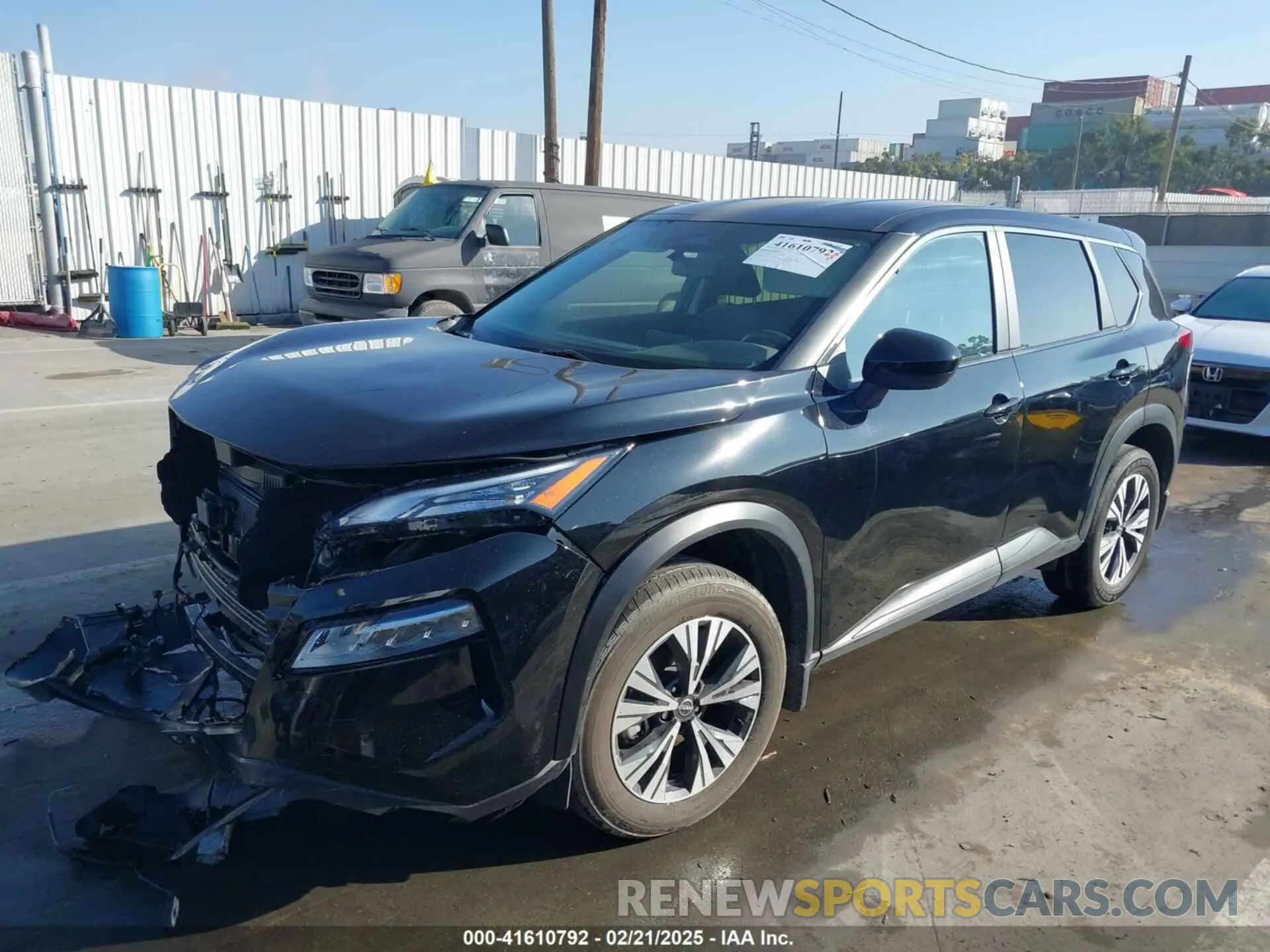 2 fotografías del automóvil dañado JN8BT3BA0PW437998 NISSAN ROGUE 2023