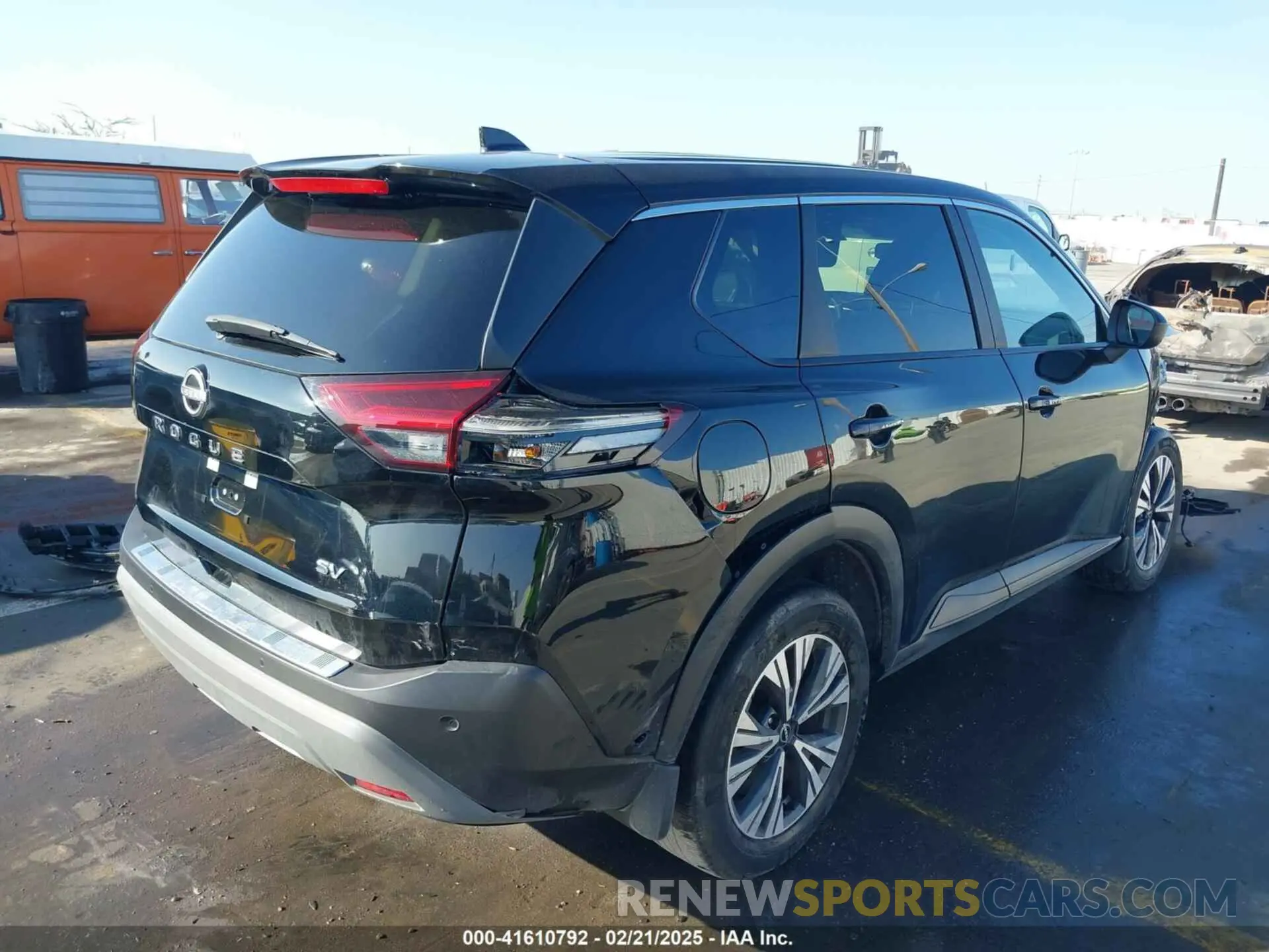 4 fotografías del automóvil dañado JN8BT3BA0PW437998 NISSAN ROGUE 2023