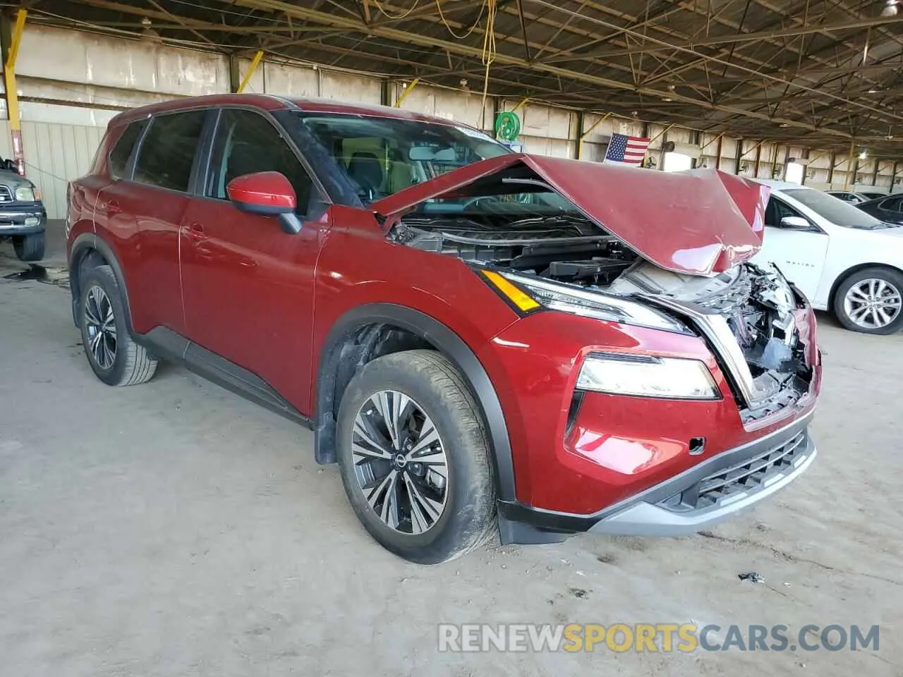 4 fotografías del automóvil dañado JN8BT3BA1PW012337 NISSAN ROGUE 2023