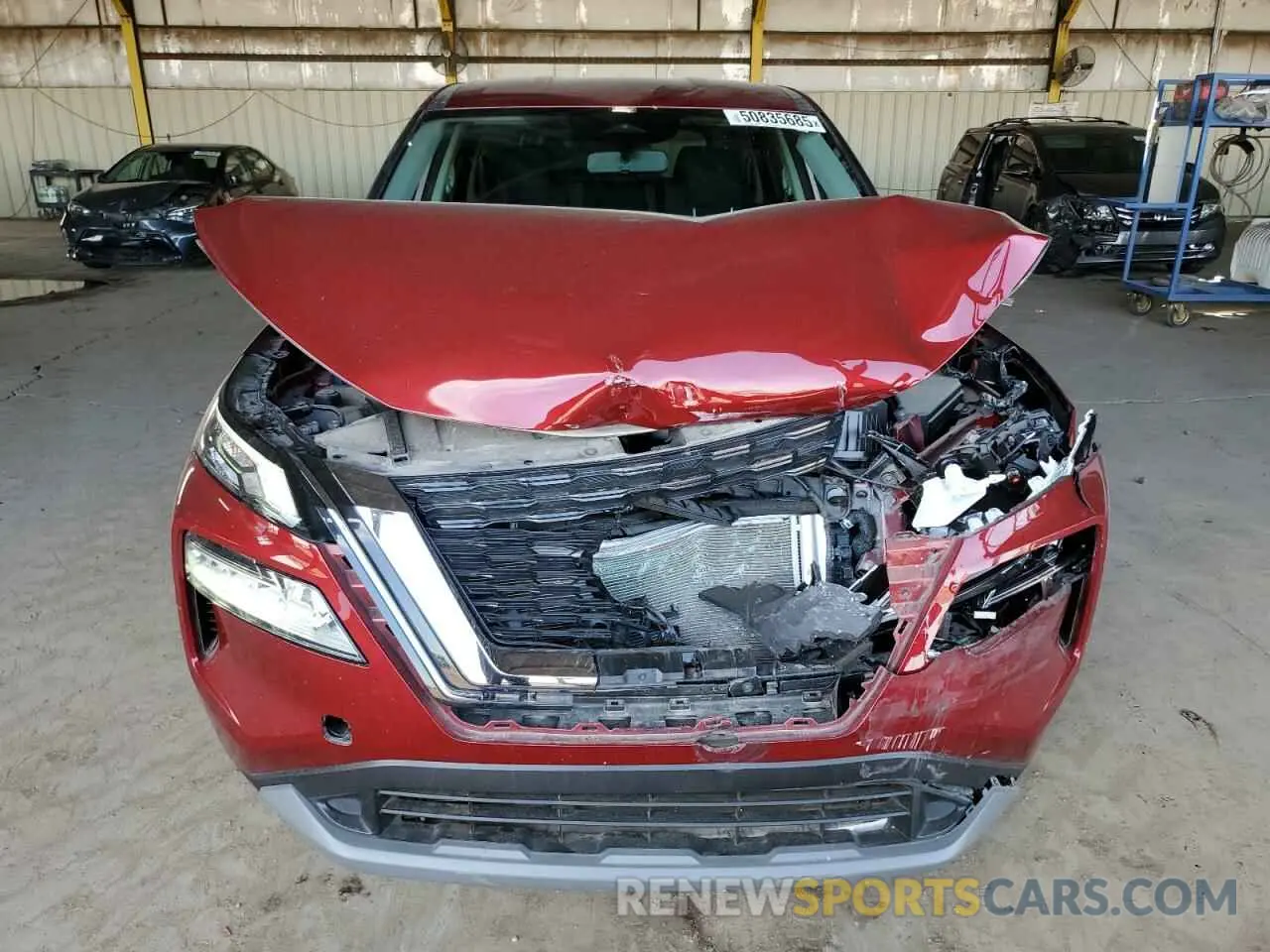 5 fotografías del automóvil dañado JN8BT3BA1PW012337 NISSAN ROGUE 2023