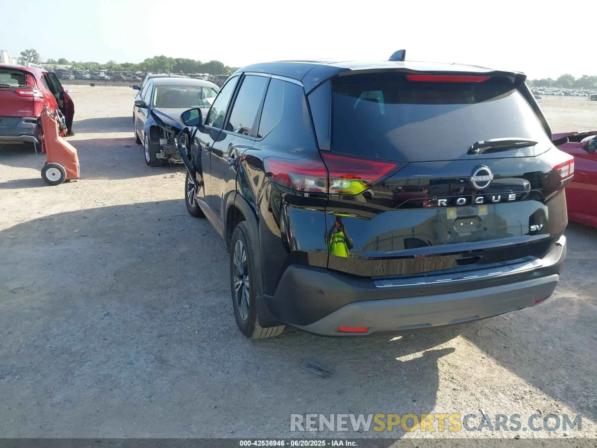 3 fotografías del automóvil dañado JN8BT3BA1PW421910 NISSAN ROGUE 2023