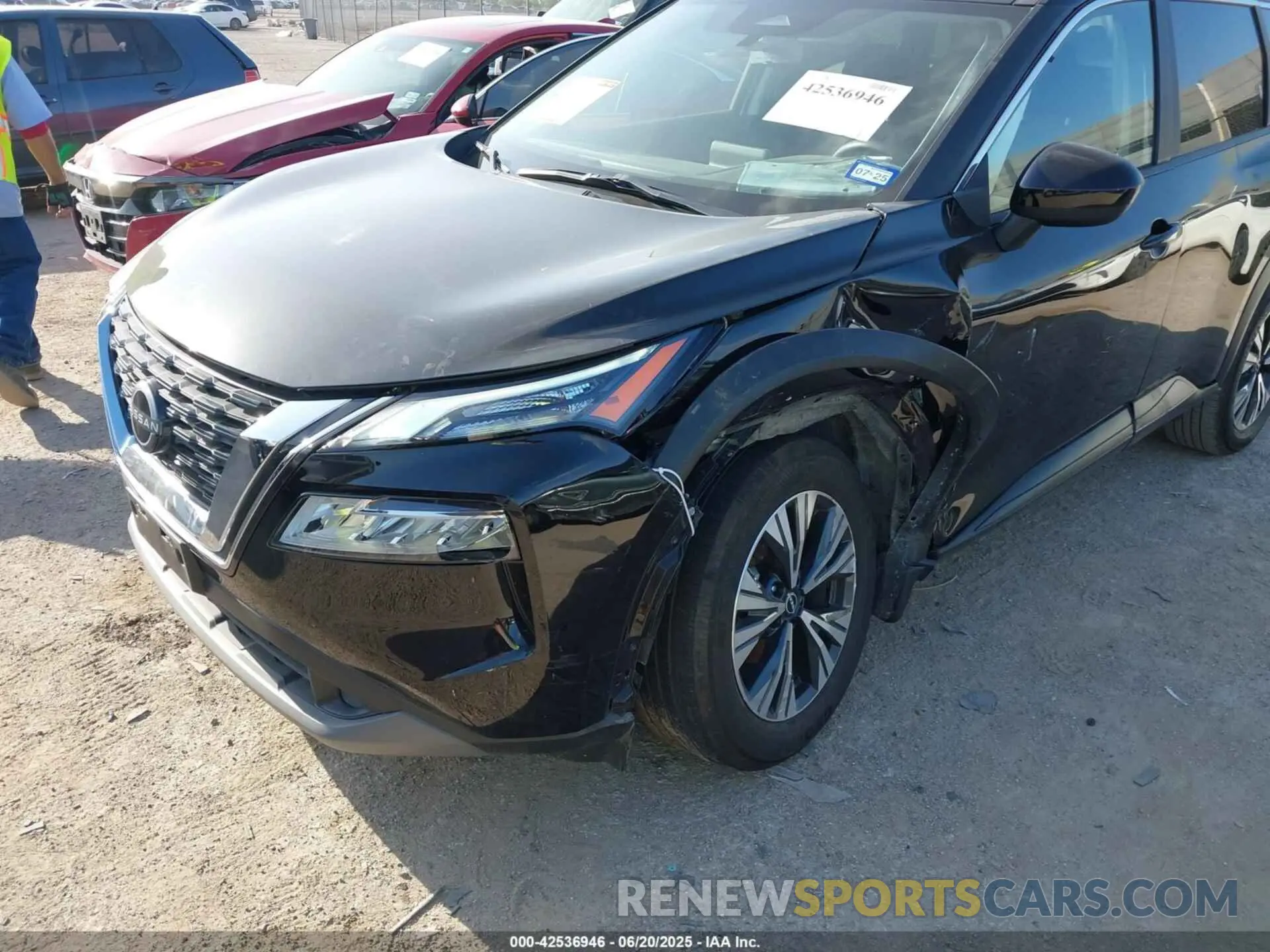 6 fotografías del automóvil dañado JN8BT3BA1PW421910 NISSAN ROGUE 2023