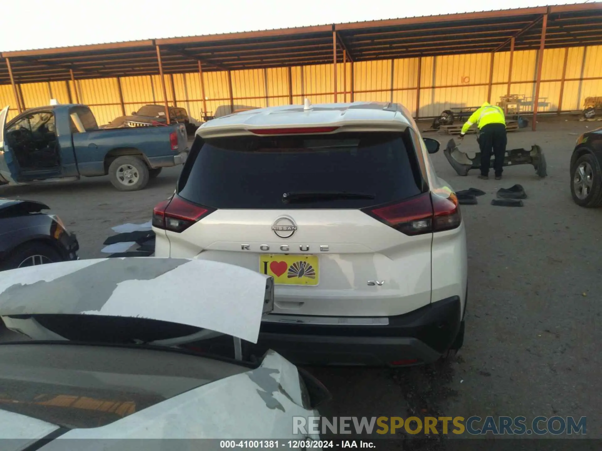 16 fotografías del automóvil dañado JN8BT3BA1PW427061 NISSAN ROGUE 2023