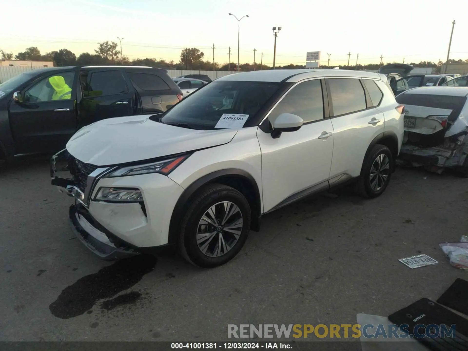 2 fotografías del automóvil dañado JN8BT3BA1PW427061 NISSAN ROGUE 2023