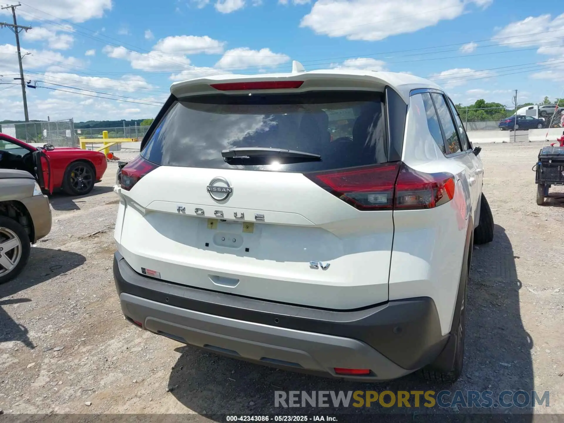 16 fotografías del automóvil dañado JN8BT3BA1PW430588 NISSAN ROGUE 2023
