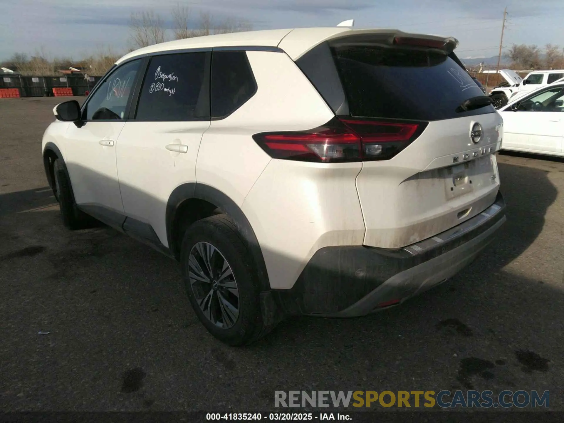 3 fotografías del automóvil dañado JN8BT3BA2PW004456 NISSAN ROGUE 2023