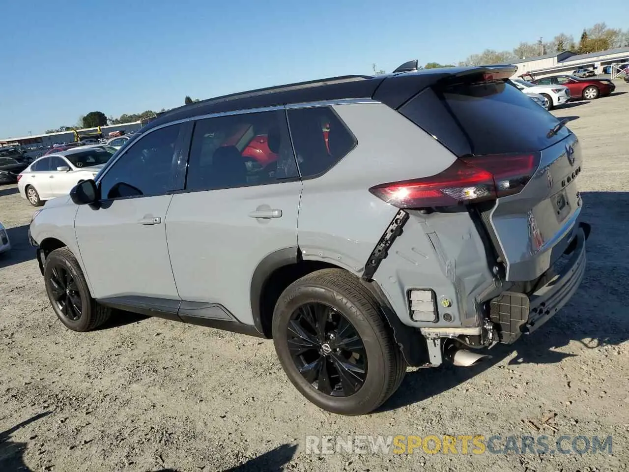 2 fotografías del automóvil dañado JN8BT3BA2PW013979 NISSAN ROGUE 2023