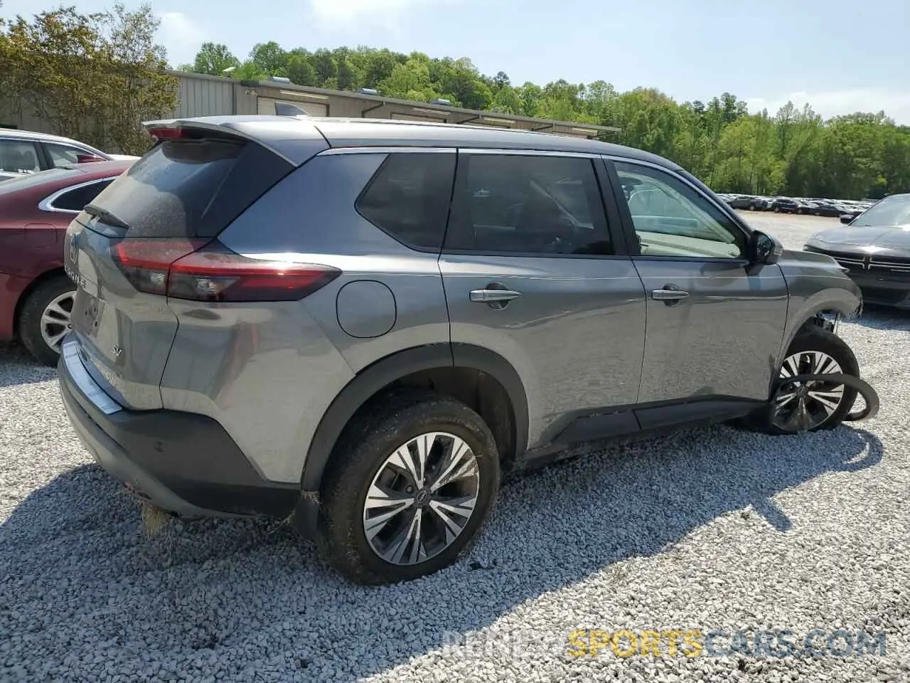 3 fotografías del automóvil dañado JN8BT3BA2PW409488 NISSAN ROGUE 2023