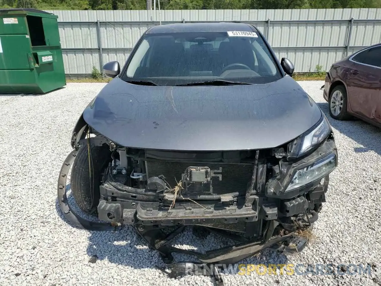 5 fotografías del automóvil dañado JN8BT3BA2PW409488 NISSAN ROGUE 2023