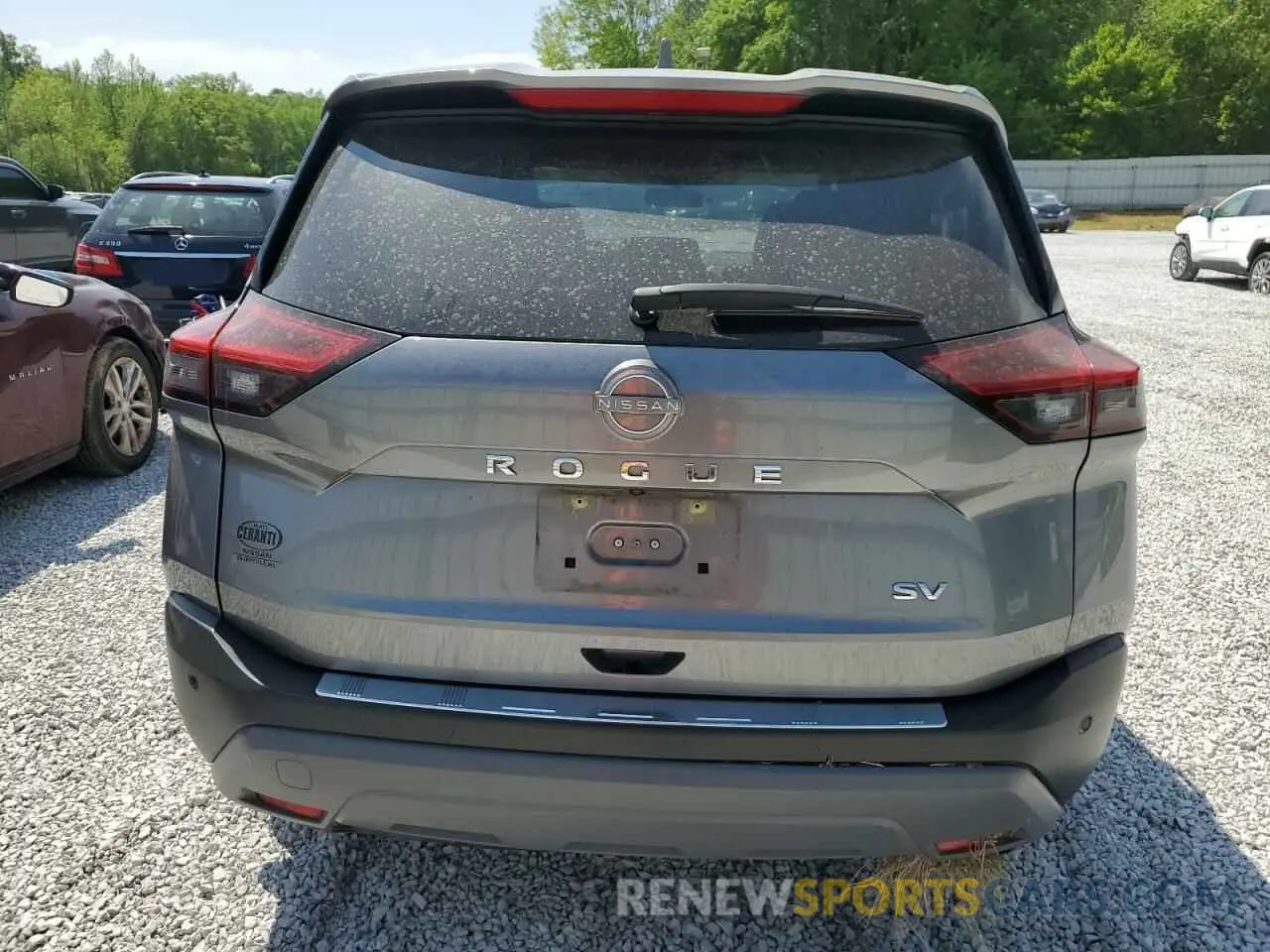 6 fotografías del automóvil dañado JN8BT3BA2PW409488 NISSAN ROGUE 2023