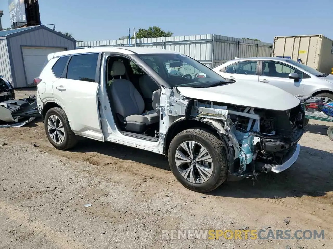 4 fotografías del automóvil dañado JN8BT3BA2PW418367 NISSAN ROGUE 2023