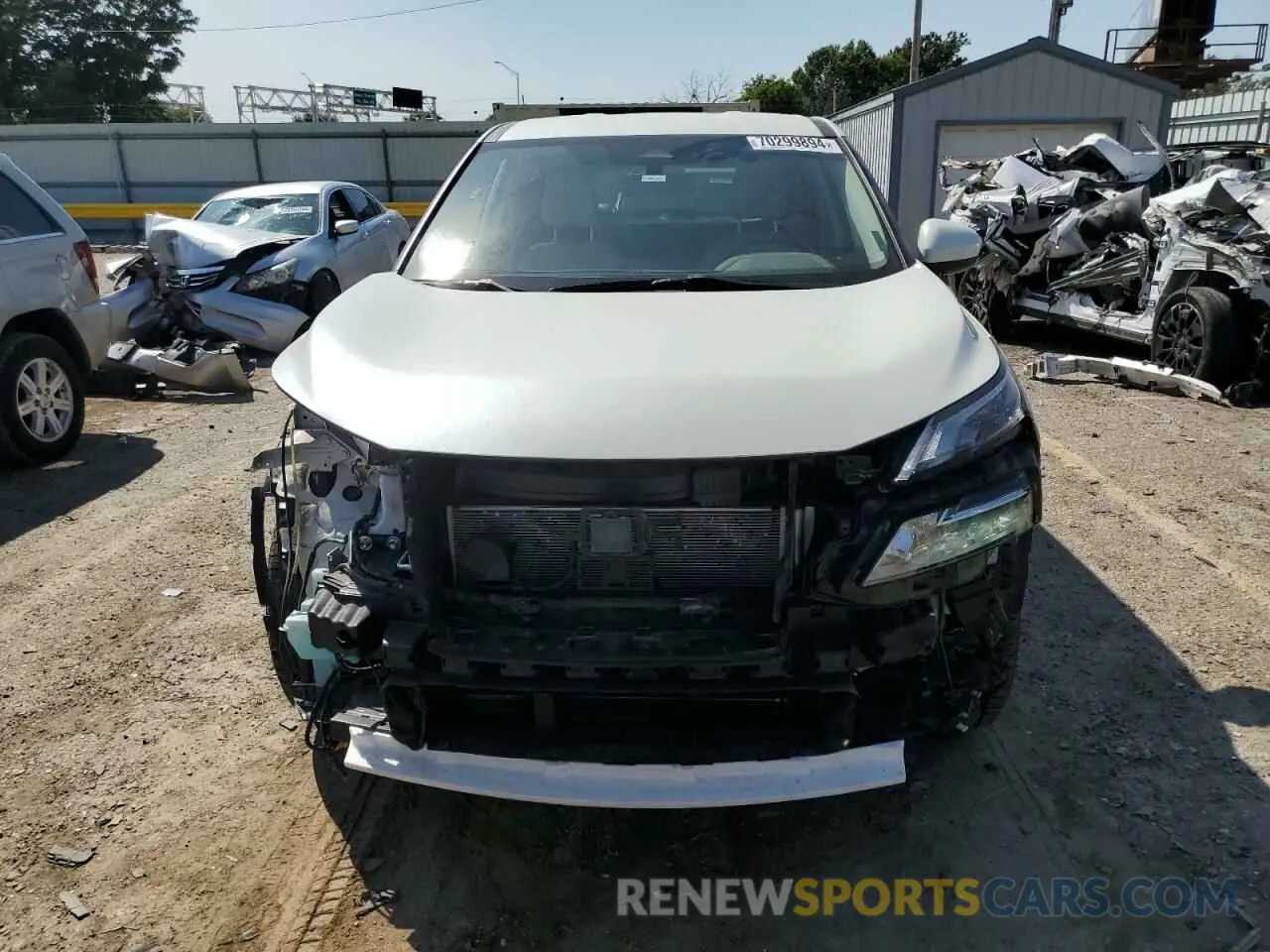 5 fotografías del automóvil dañado JN8BT3BA2PW418367 NISSAN ROGUE 2023