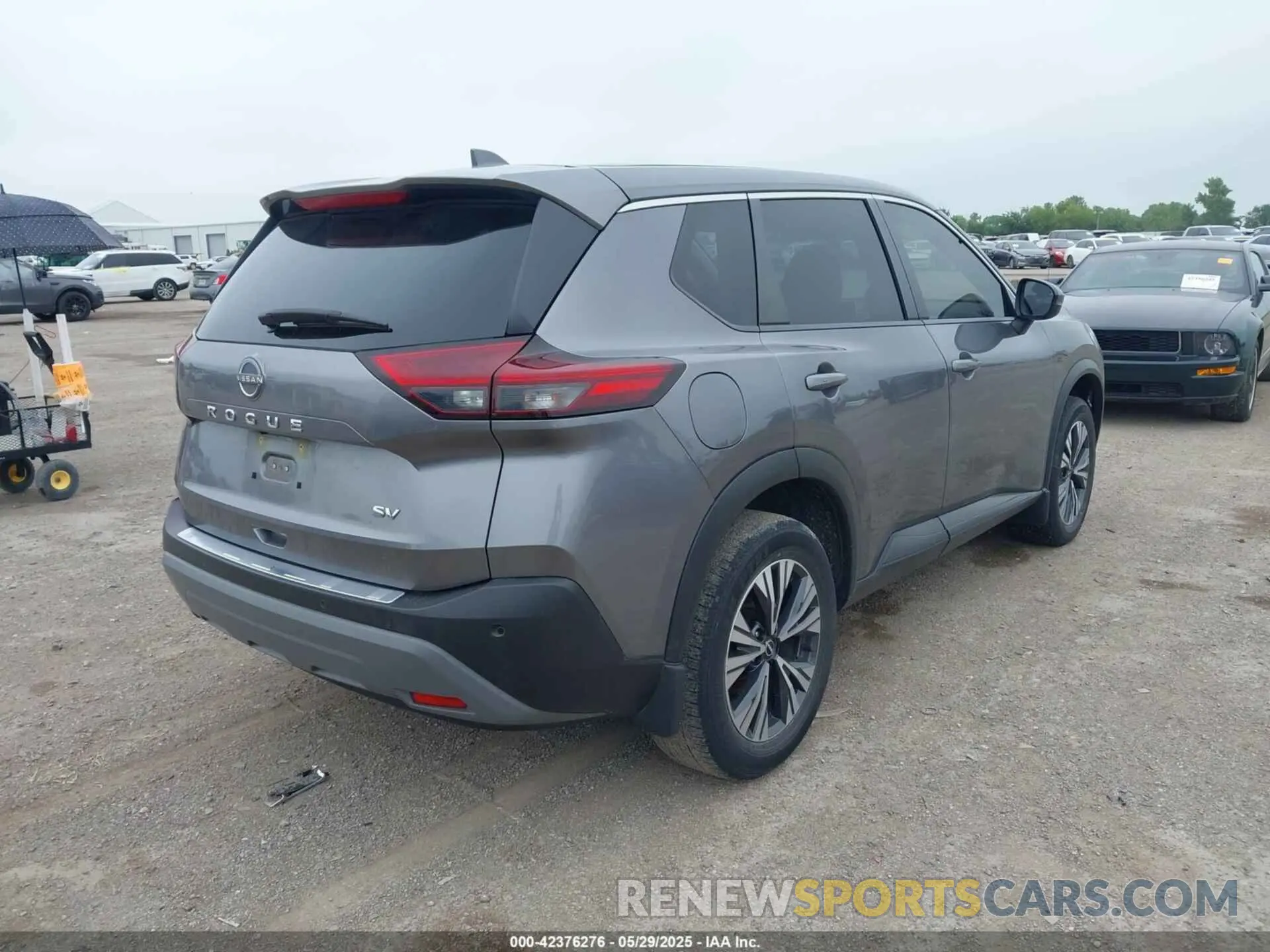 4 fotografías del automóvil dañado JN8BT3BA3PW408009 NISSAN ROGUE 2023