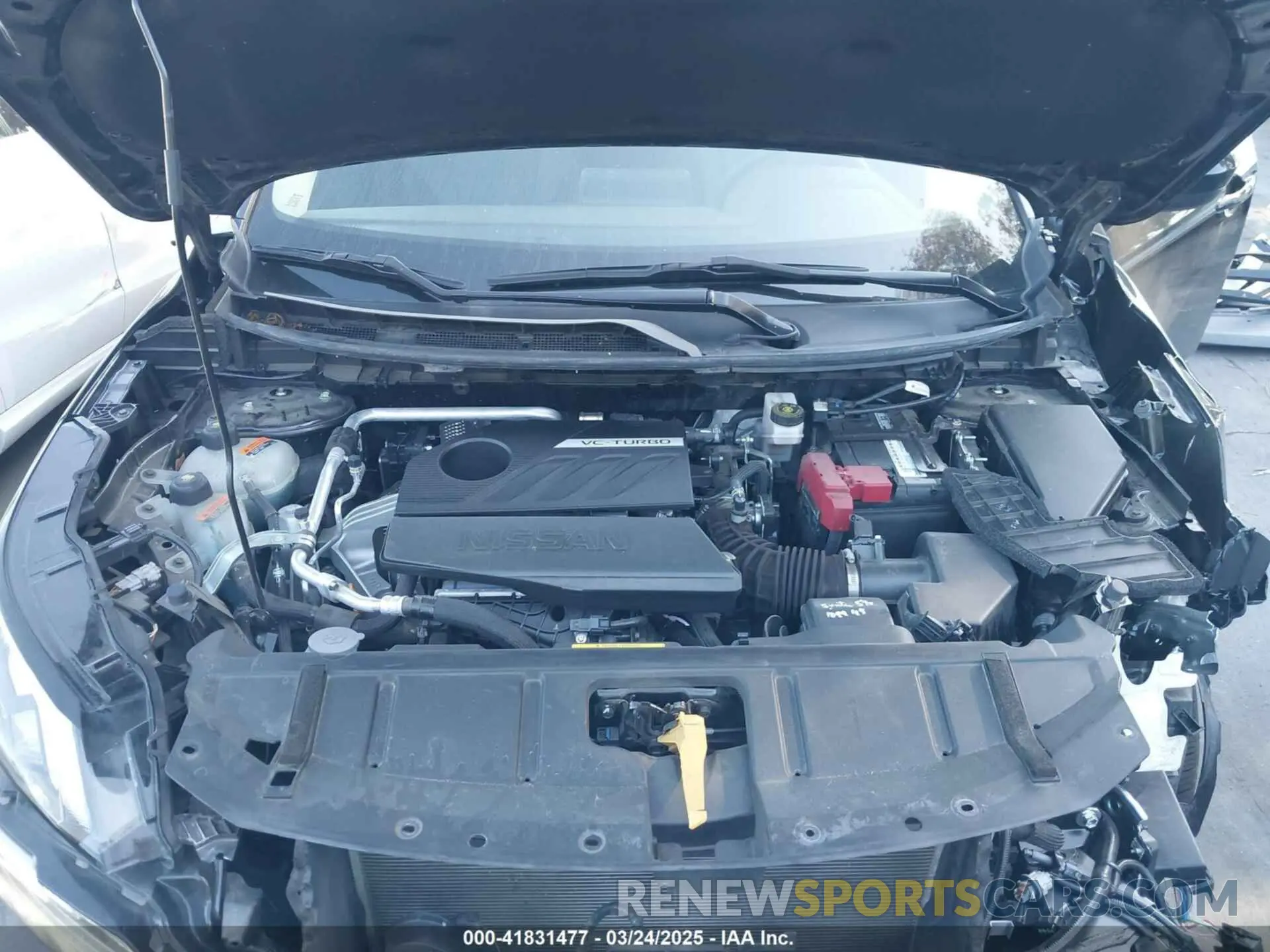 10 fotografías del automóvil dañado JN8BT3BA3PW433895 NISSAN ROGUE 2023