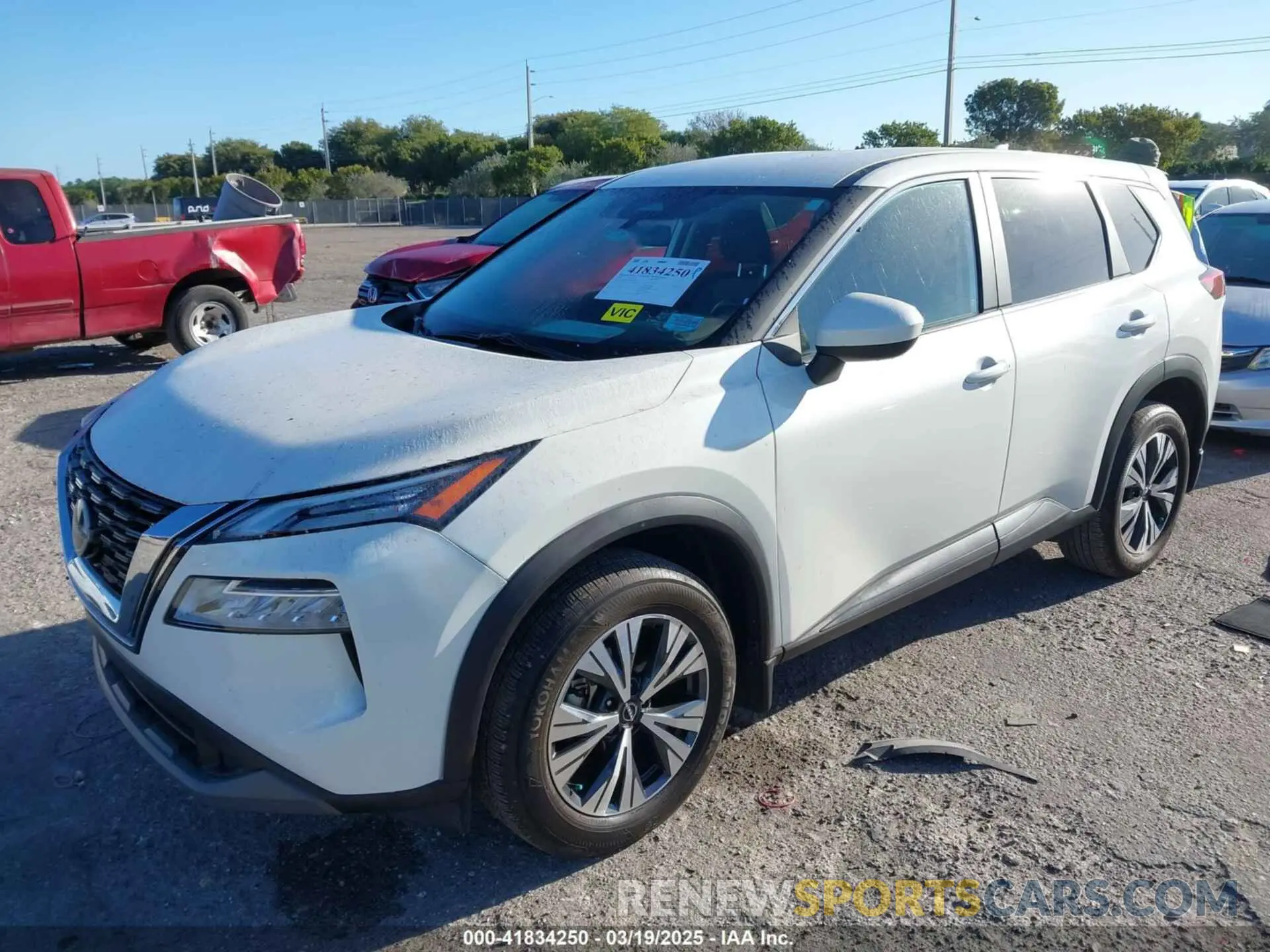 2 fotografías del automóvil dañado JN8BT3BA3PW437865 NISSAN ROGUE 2023