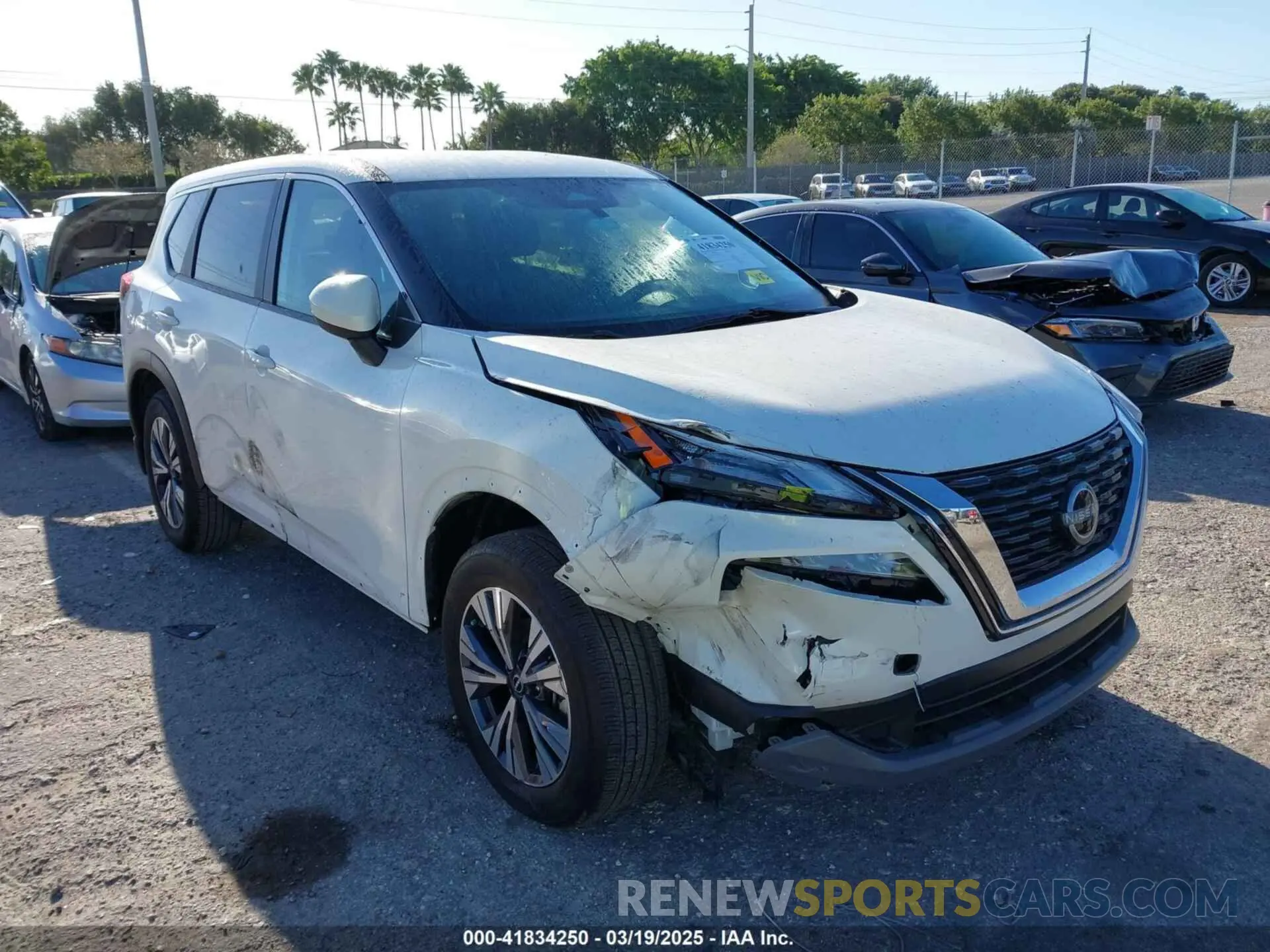6 fotografías del automóvil dañado JN8BT3BA3PW437865 NISSAN ROGUE 2023