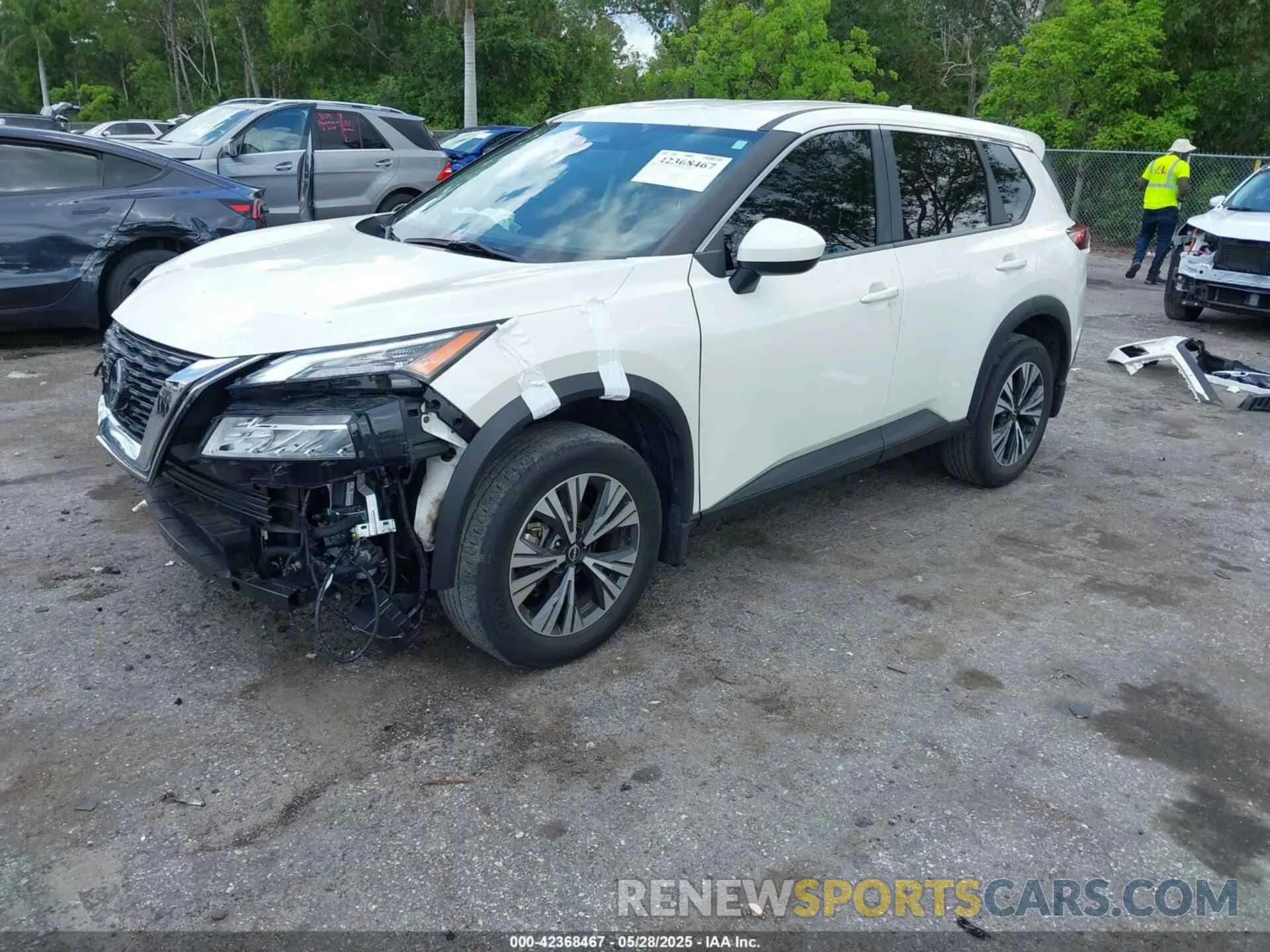 2 fotografías del automóvil dañado JN8BT3BA4PW008136 NISSAN ROGUE 2023