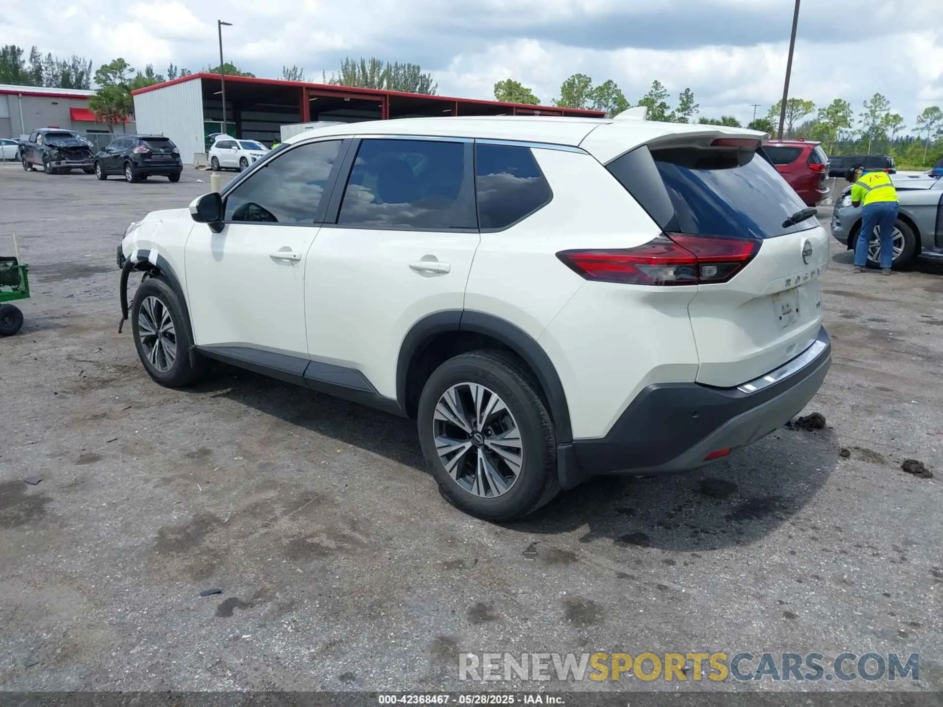 3 fotografías del automóvil dañado JN8BT3BA4PW008136 NISSAN ROGUE 2023