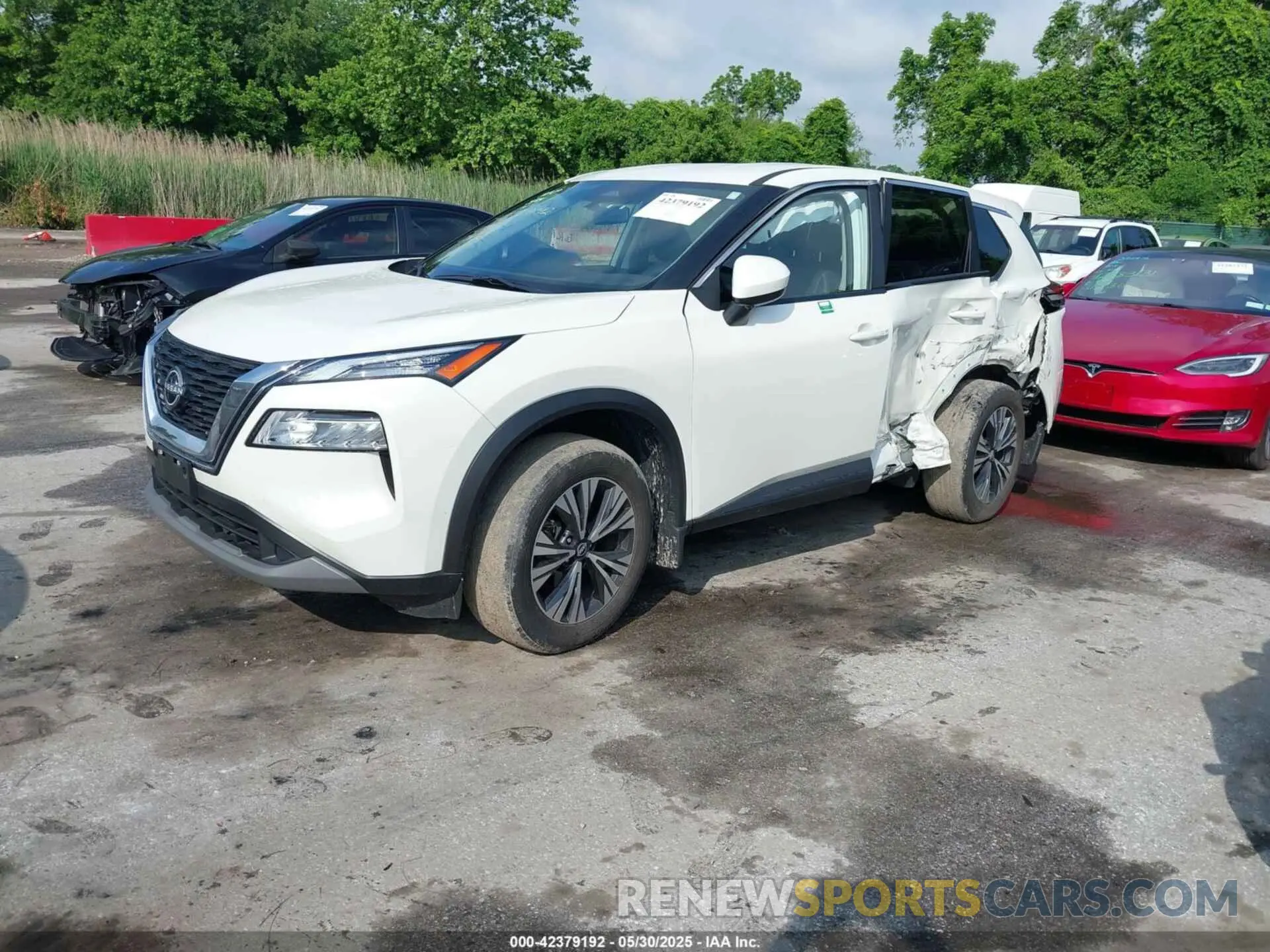 2 fotografías del automóvil dañado JN8BT3BA4PW414742 NISSAN ROGUE 2023