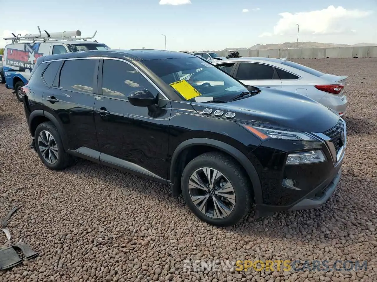 4 fotografías del automóvil dañado JN8BT3BA4PW417415 NISSAN ROGUE 2023