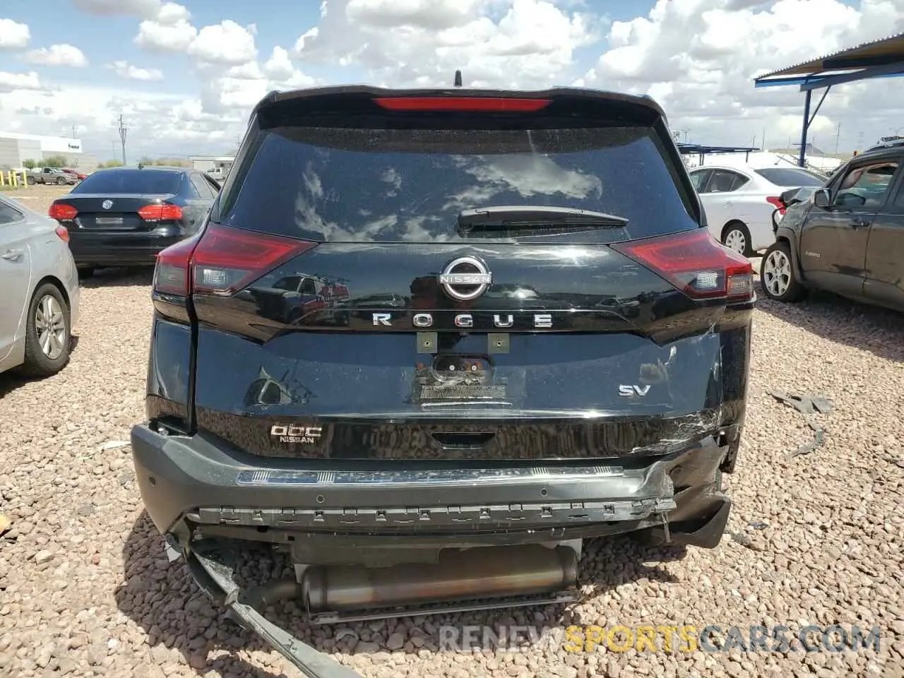 6 fotografías del automóvil dañado JN8BT3BA4PW417415 NISSAN ROGUE 2023
